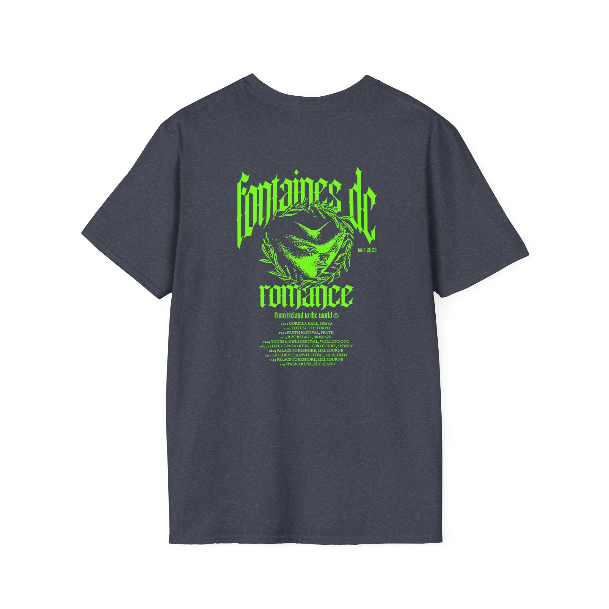 Fontaines D.C. Tour Unisex Softstyle T-Shirt - Image 18