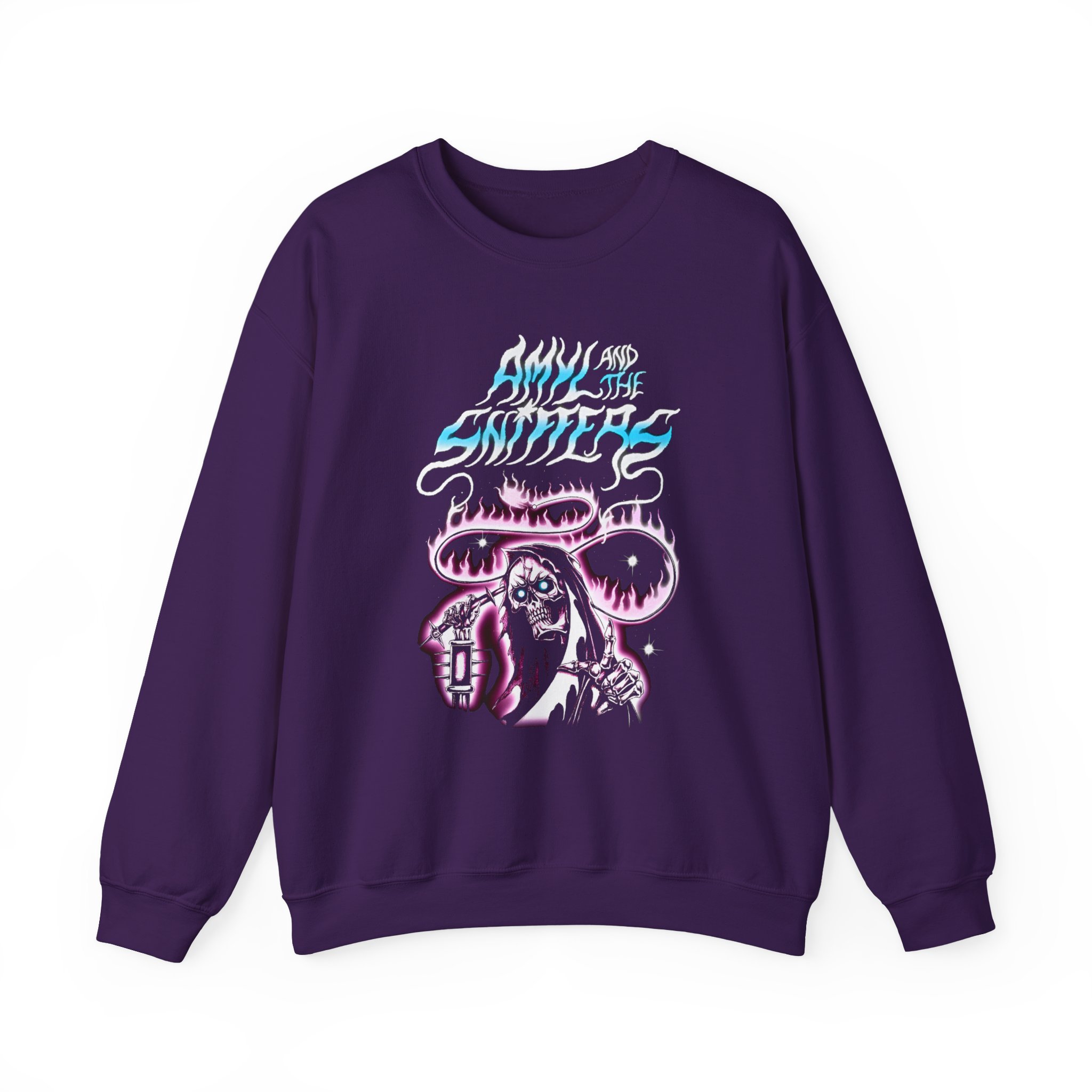 Amyl and the Sniffers Reaper Unisex Heavy Blend™ Crewneck Sweatshirt - Image 17