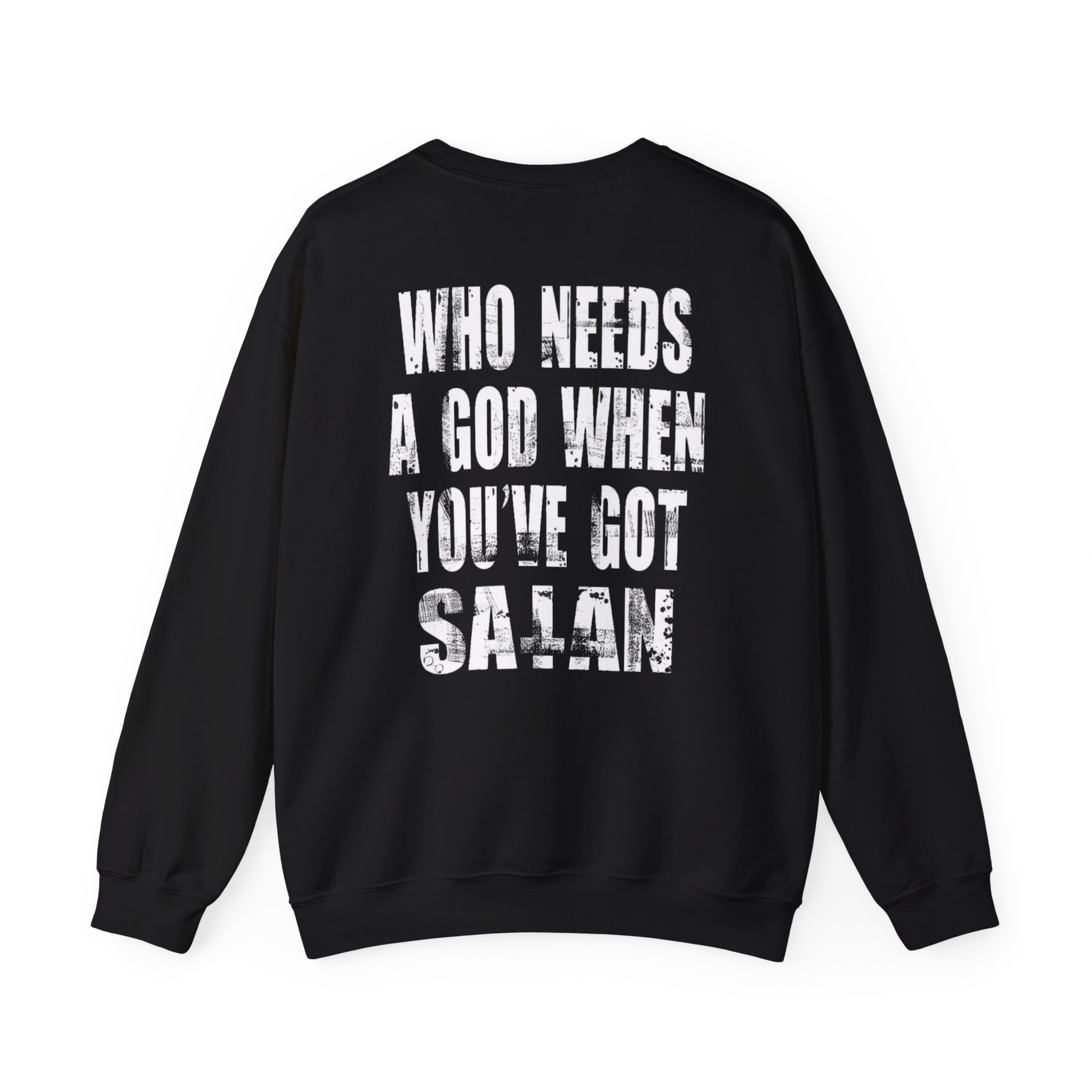 Goatwhore who Needs a God When You've Got Satan Unisex Heavy Blend™ Crewneck Sweatshirt - Image 2