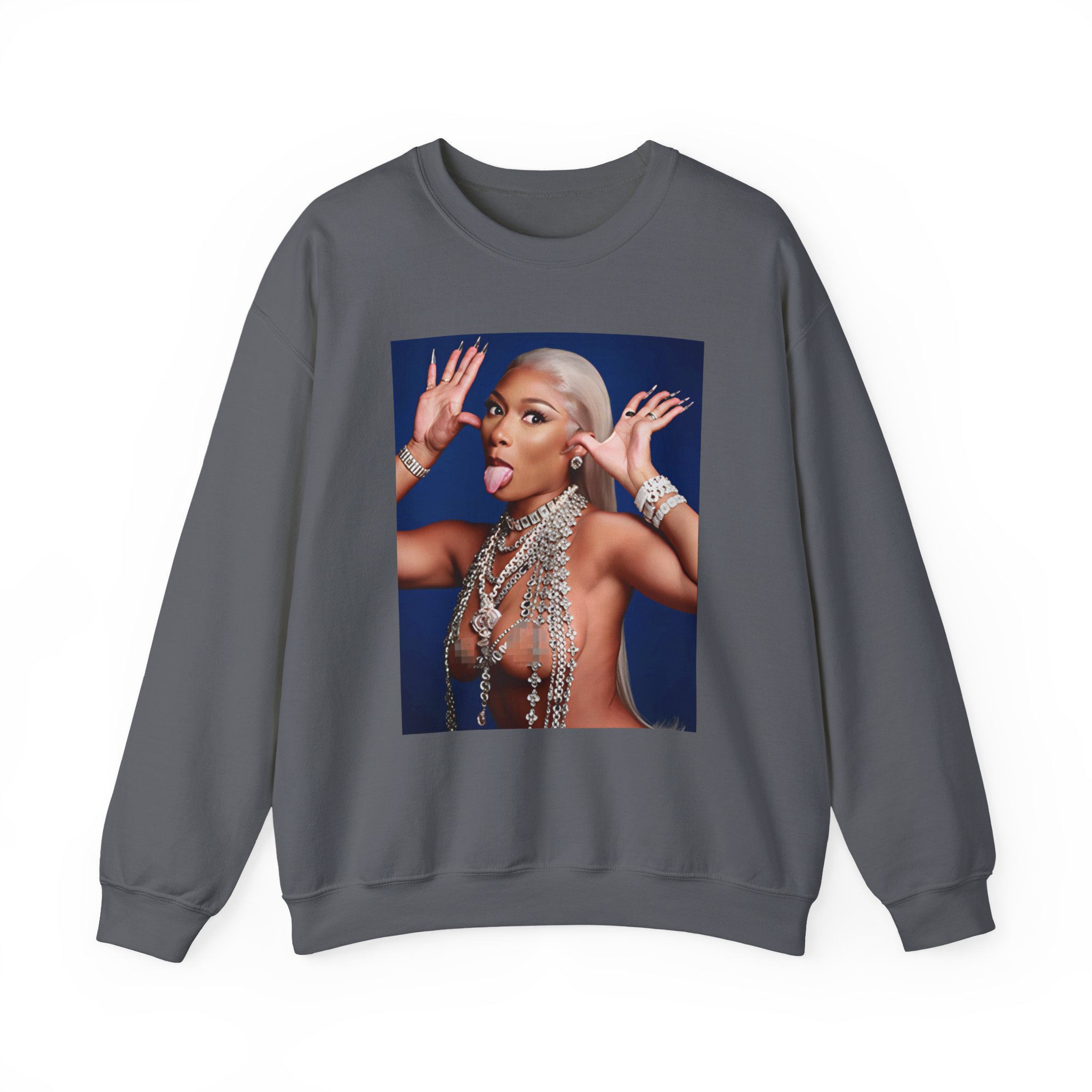 Megan Thee Stallion Hiss Tina Snow Unisex Heavy Blend™ Crewneck Sweatshirt - Image 17