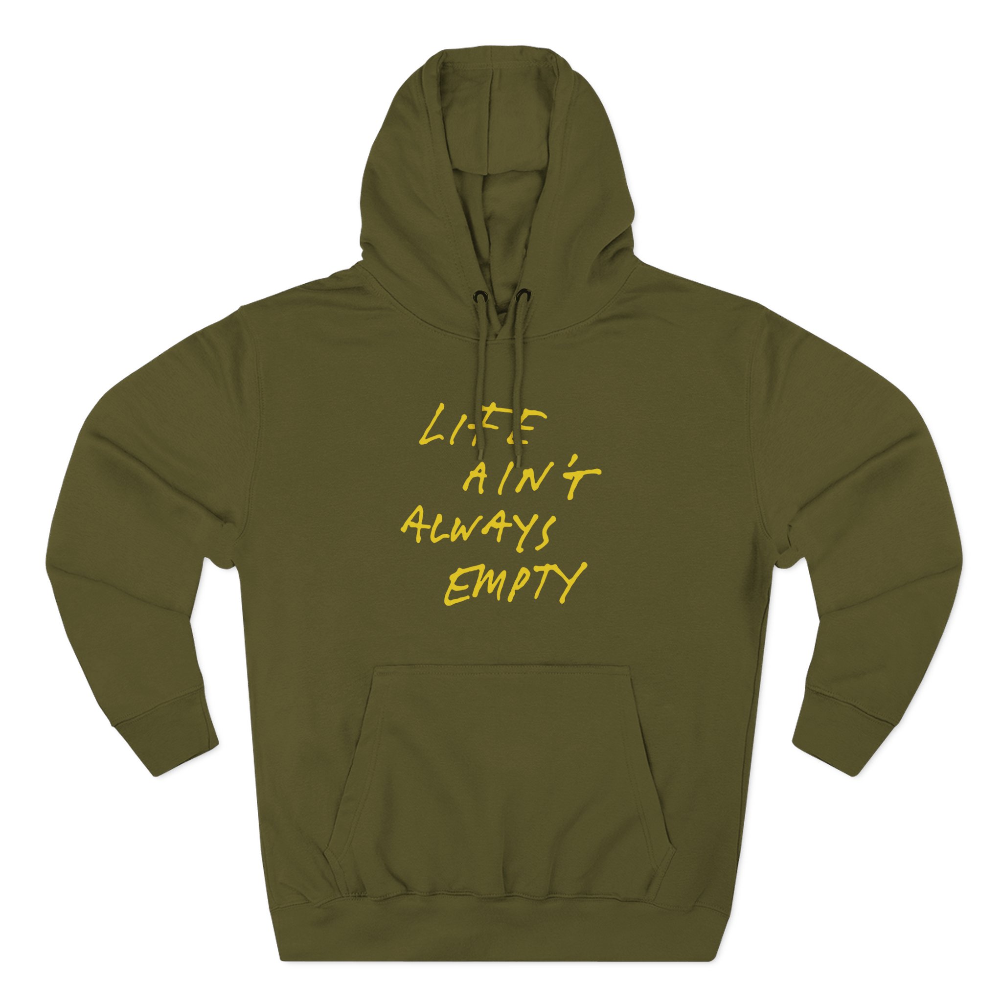 Fontaines Life Ain't Always Empty Three-Panel Fleece Hoodie - Image 5