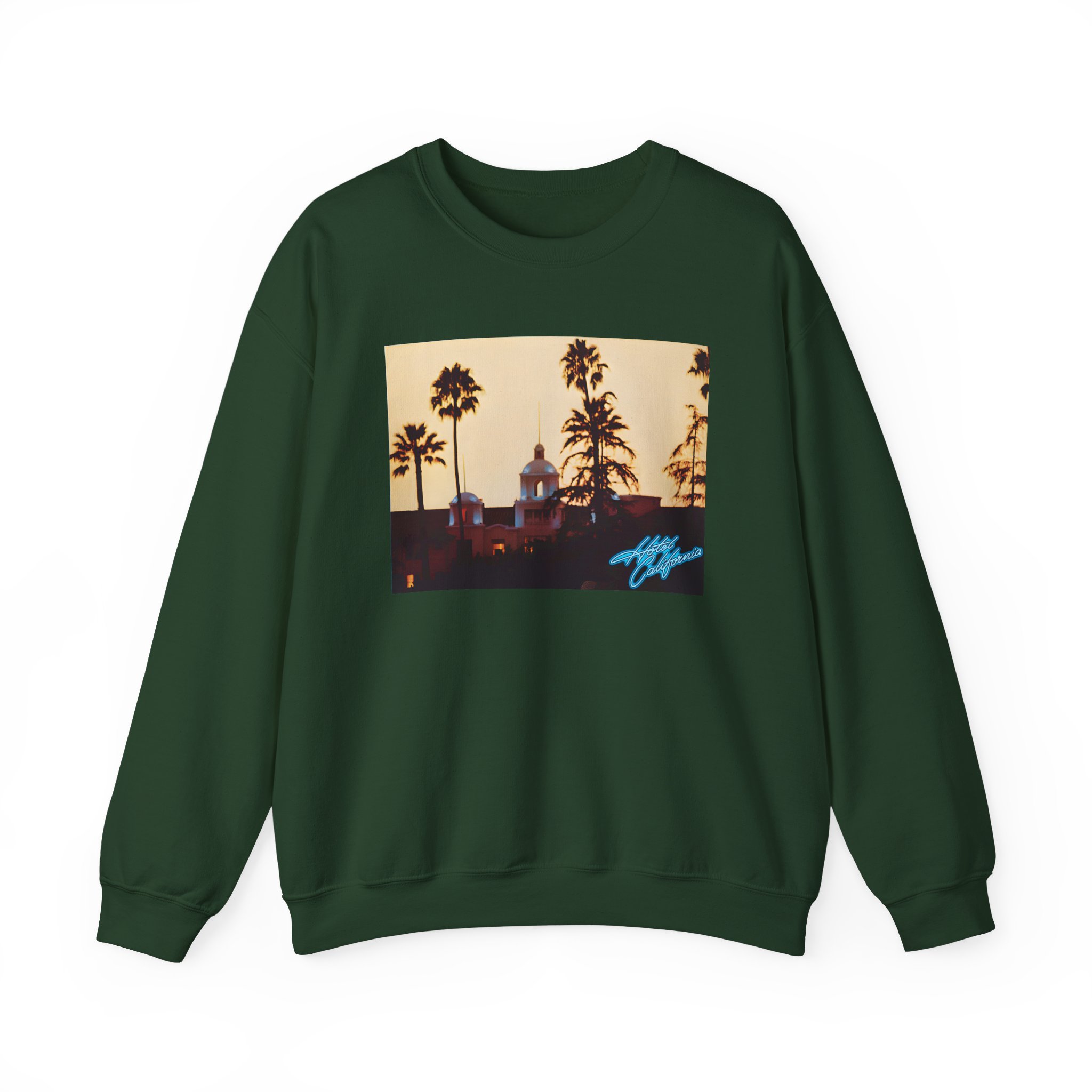 The Eagles Hotel California Unisex Heavy Blend™ Crewneck Sweatshirt - Image 5