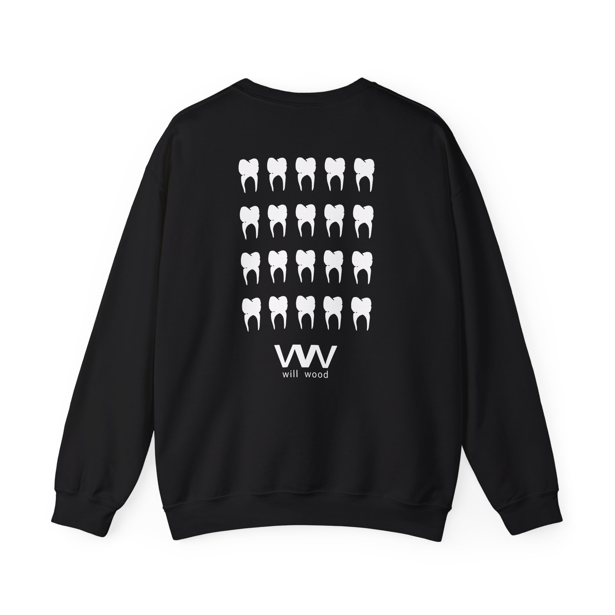 Will Wood Host Skull Unisex Heavy Blend™ Crewneck Sweatshirt - Image 2