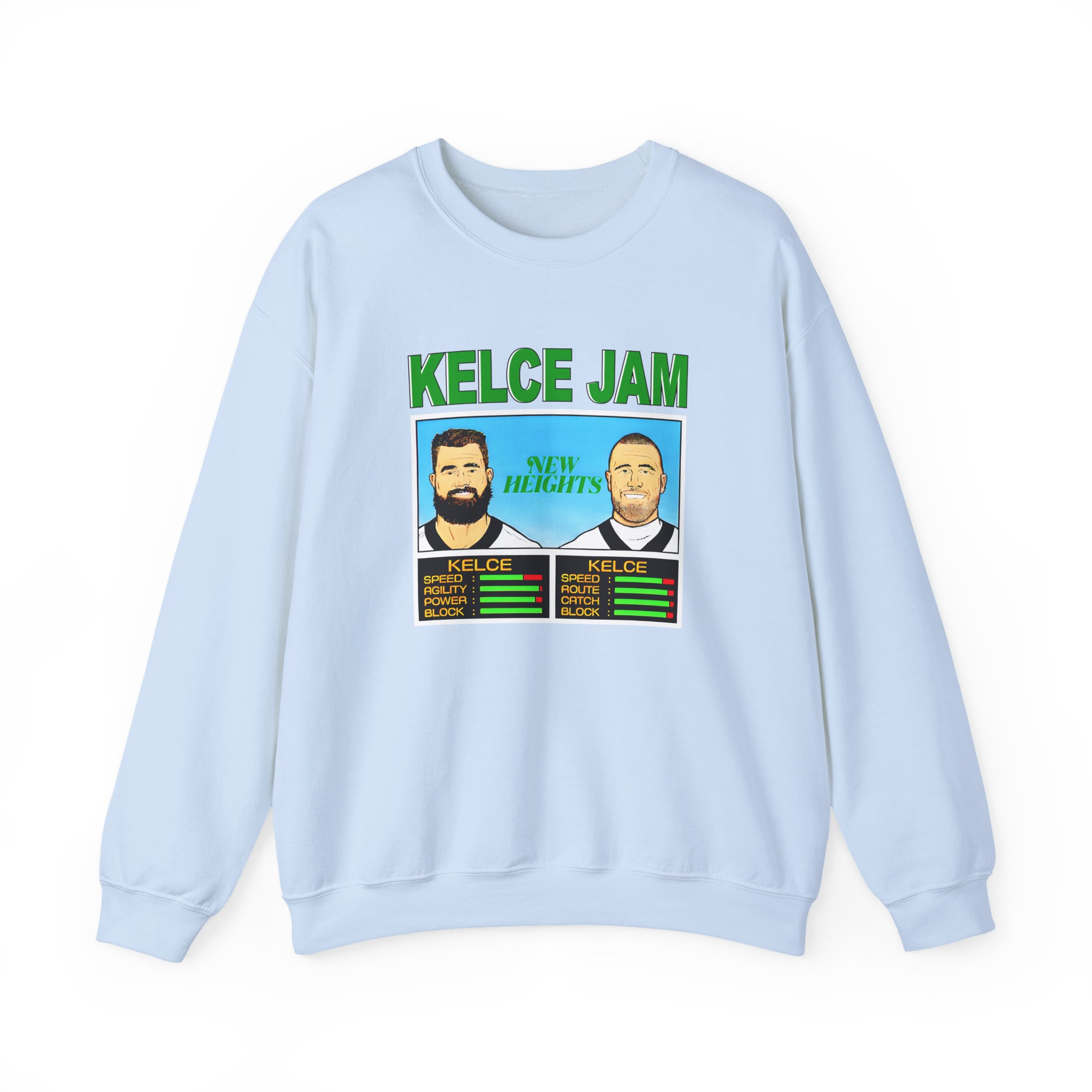 New Heights Kelce Jam Jason And Travis Unisex Heavy Blend™ Crewneck Sweatshirt - Image 9