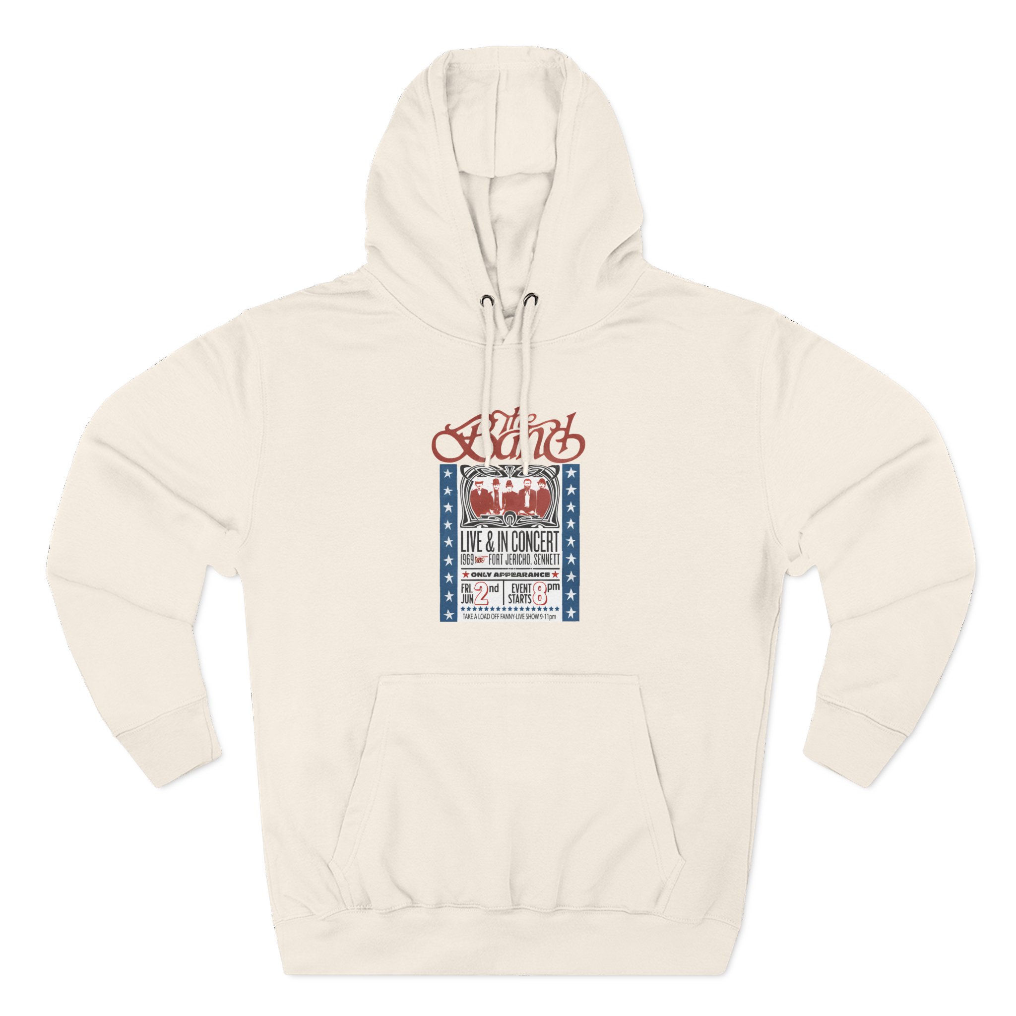 The Band Live in Concert Three-Panel Fleece Hoodie - Image 3