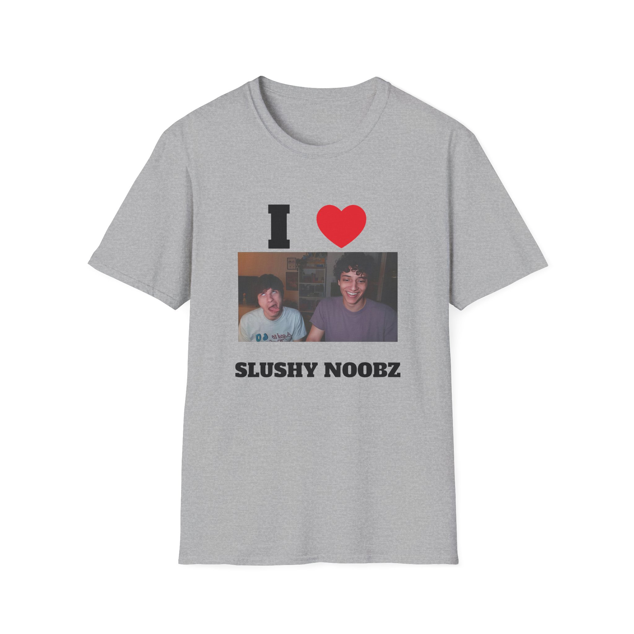 Slushy Noobz I Heart Unisex Softstyle T-Shirt - Image 7