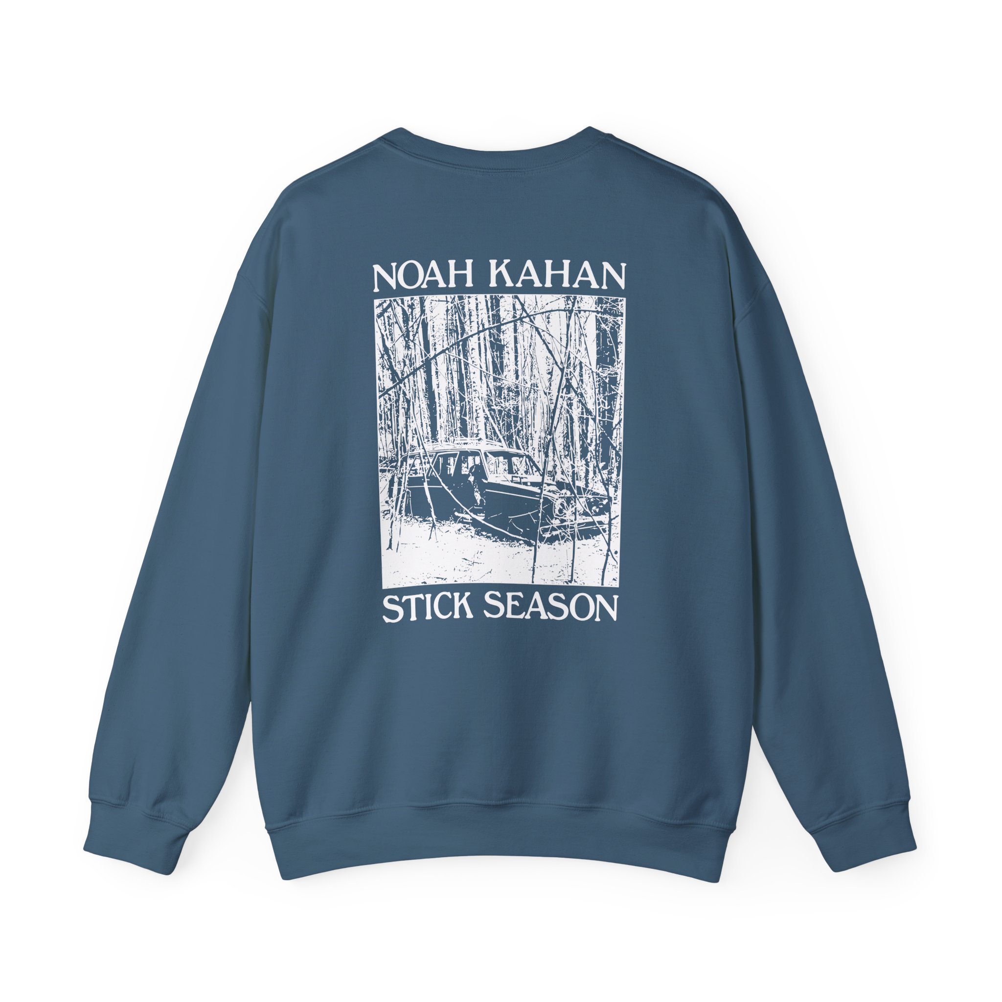 Noah Kahan Stick Season Blue Spruce Unisex Heavy Blend™ Crewneck Sweatshirt - Image 12