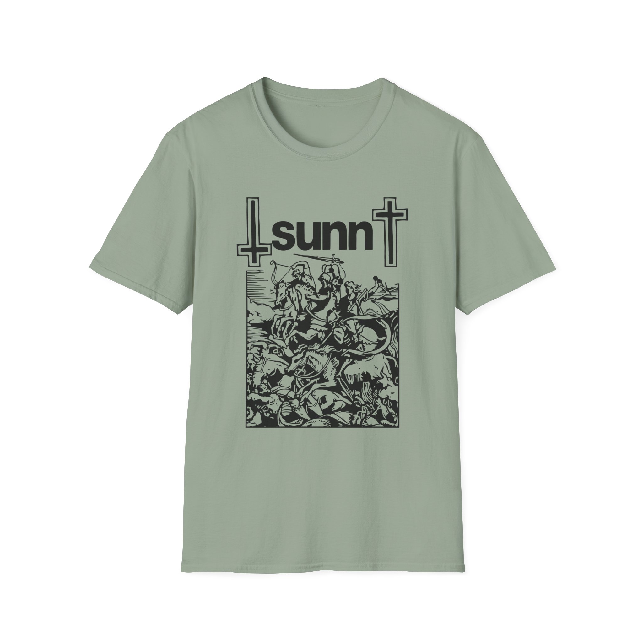 Sunn O Flight of the Behemoth Unisex Softstyle T-Shirt - Image 15