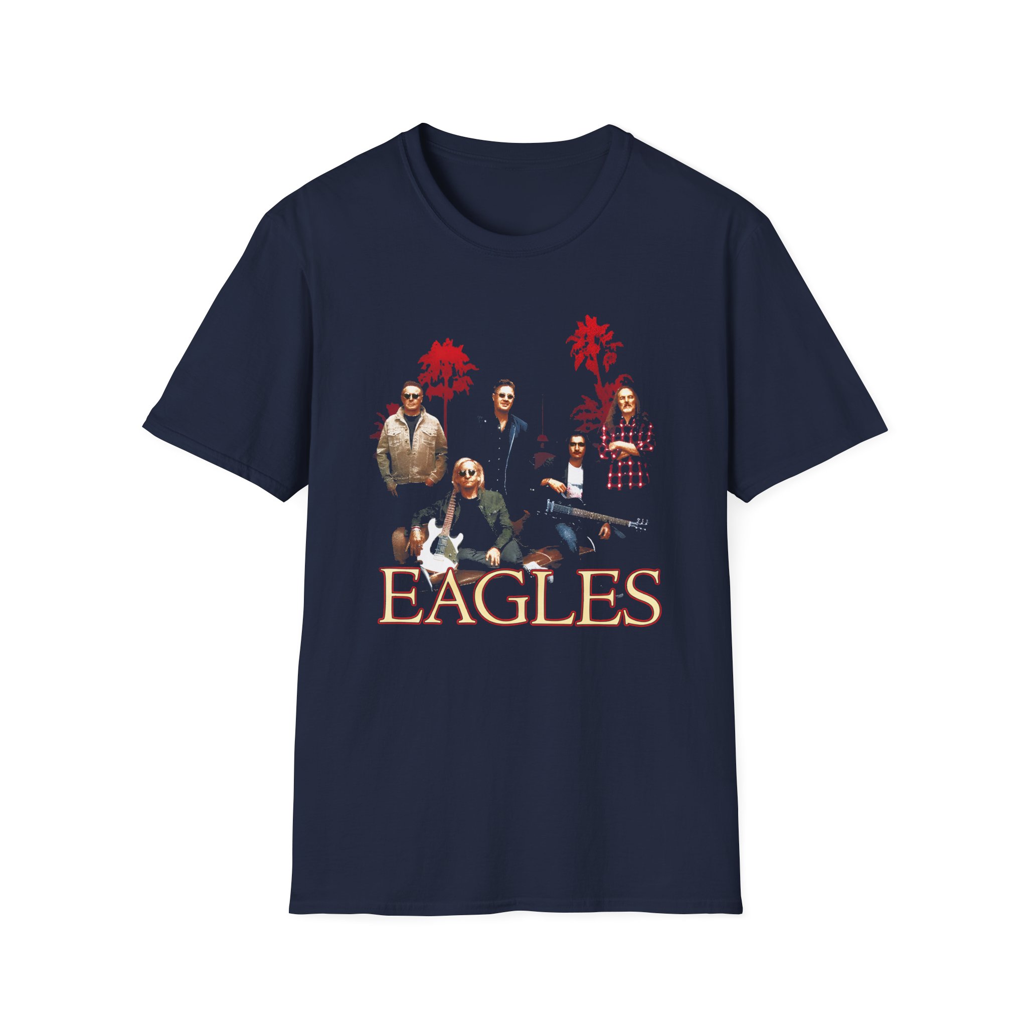 The Eagles Long Goodbye 2023 Photo Unisex Softstyle T-Shirt - Image 3