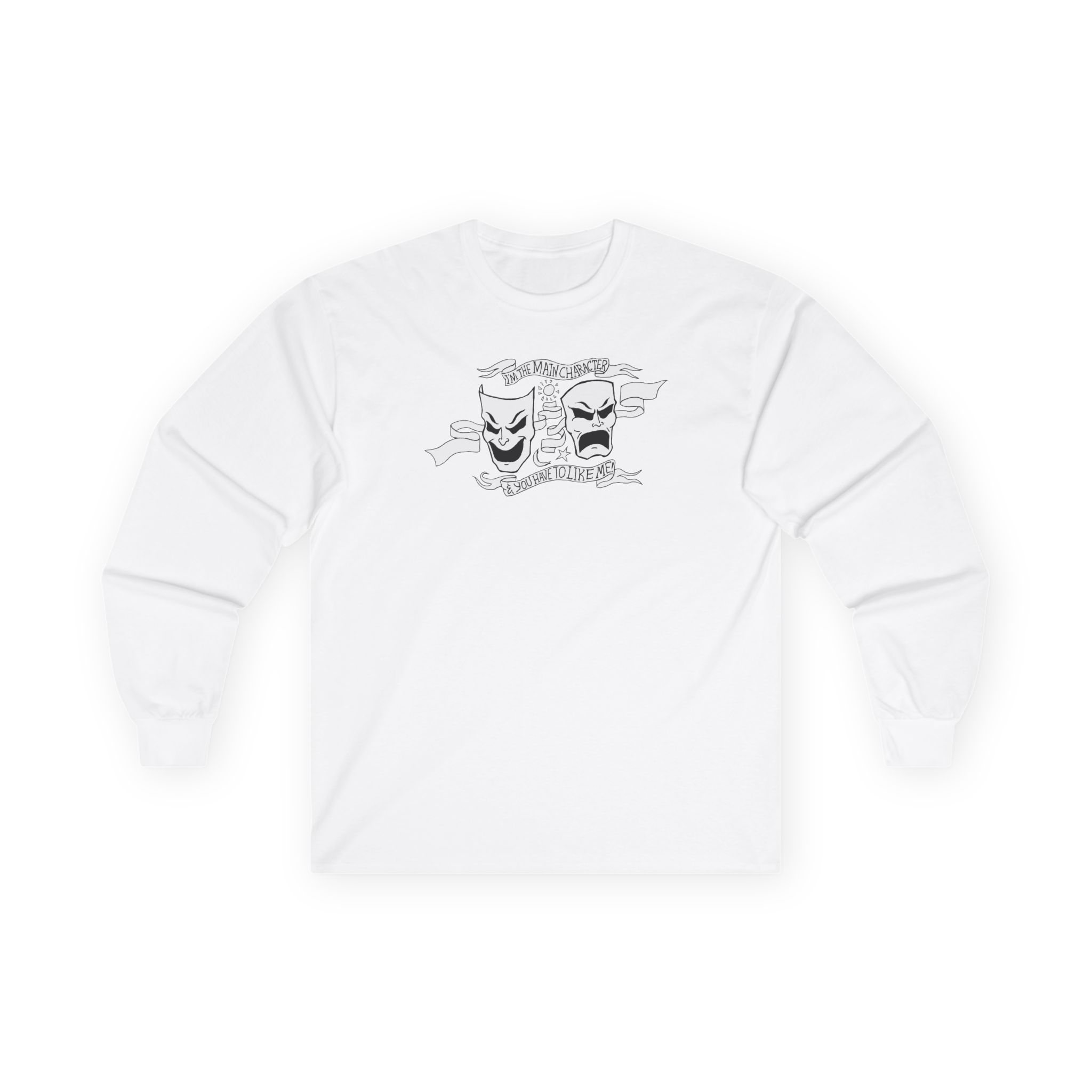 Will Wood the Main Character Unisex Ultra Cotton Long Sleeve Tee