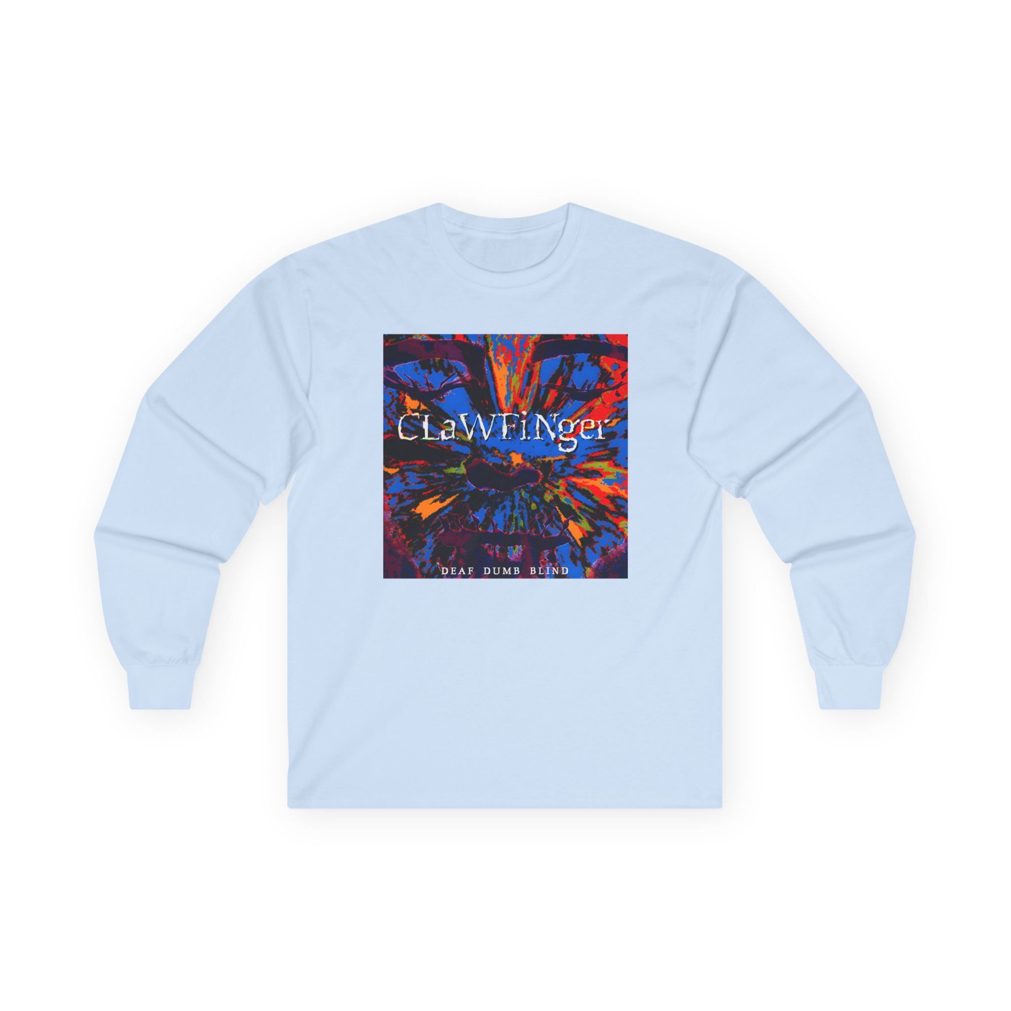 Clawfinger Deaf Dumb Blind 2 Album Cover Unisex Ultra Cotton Long Sleeve Tee - Image 5