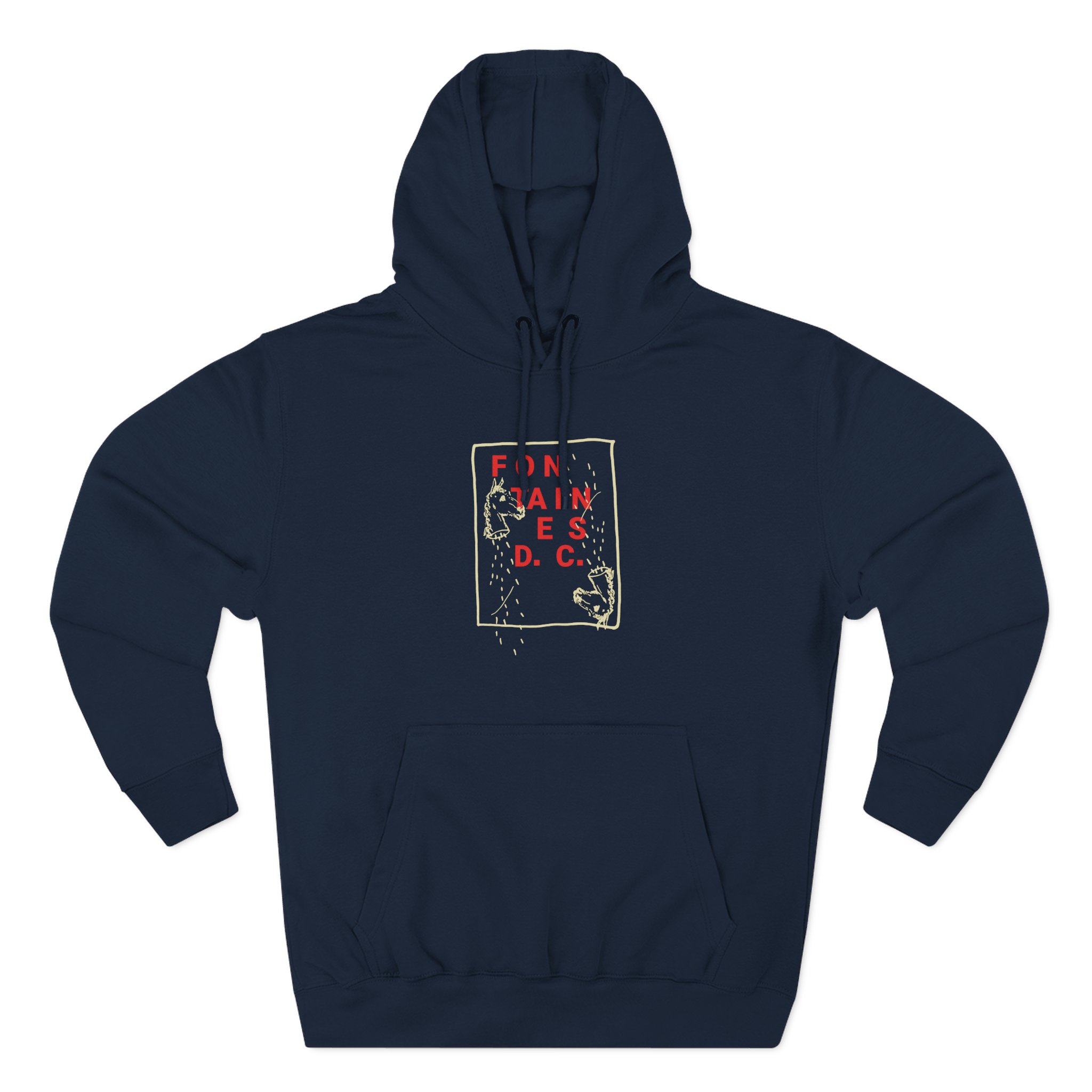 Fontaines Horse Head Three-Panel Fleece Hoodie - Image 11