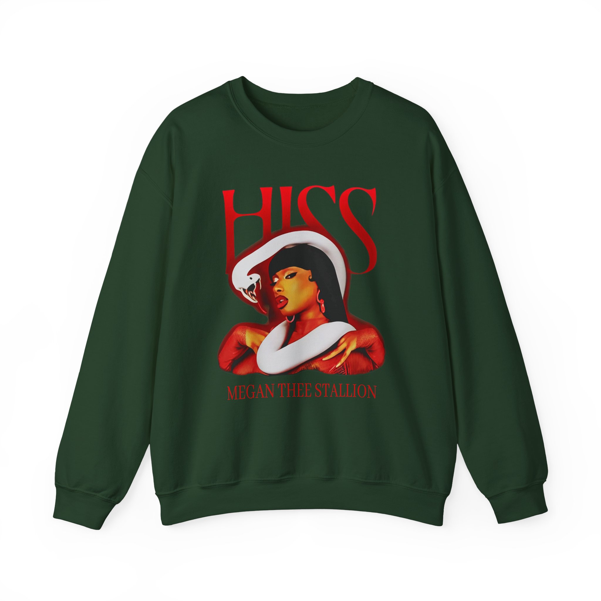 Megan Thee Hiss Stallion Unisex Heavy Blend™ Crewneck Sweatshirt - Image 7