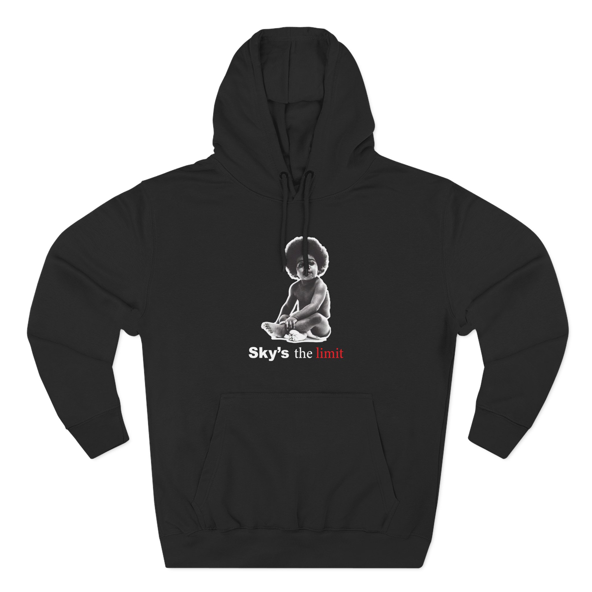 Biggie Smalls Three-Panel Fleece Hoodie