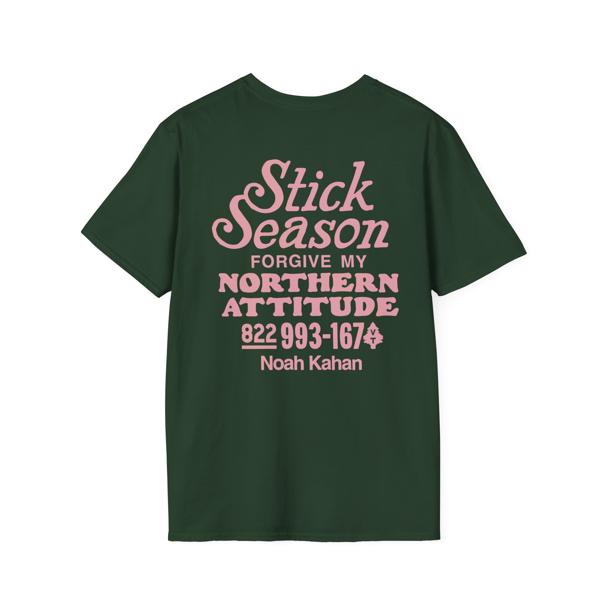 Noah Kahan Northern Attitude Unisex Softstyle T-Shirt - Image 6