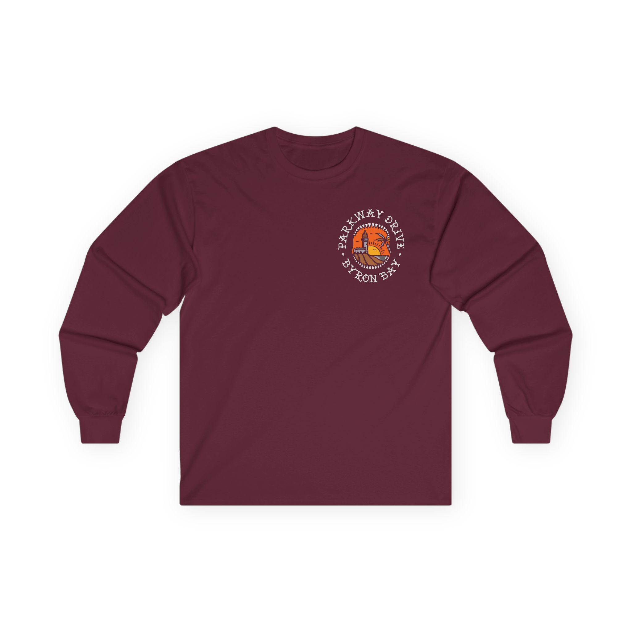 Parkway Drive Byron-shark Unisex Ultra Cotton Long Sleeve Tee - Image 3