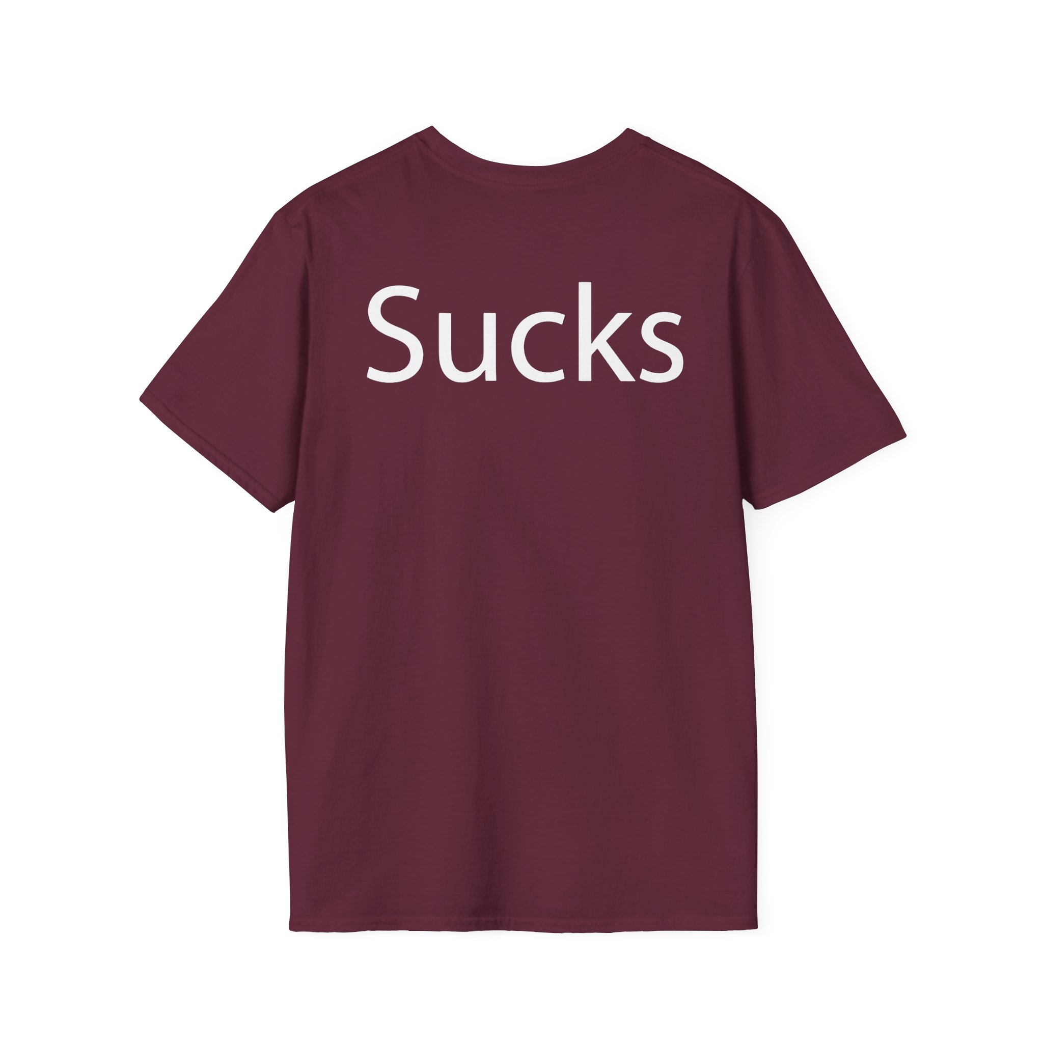 Slushy Noobz Martin Sucks Unisex Softstyle T-Shirt - Image 4