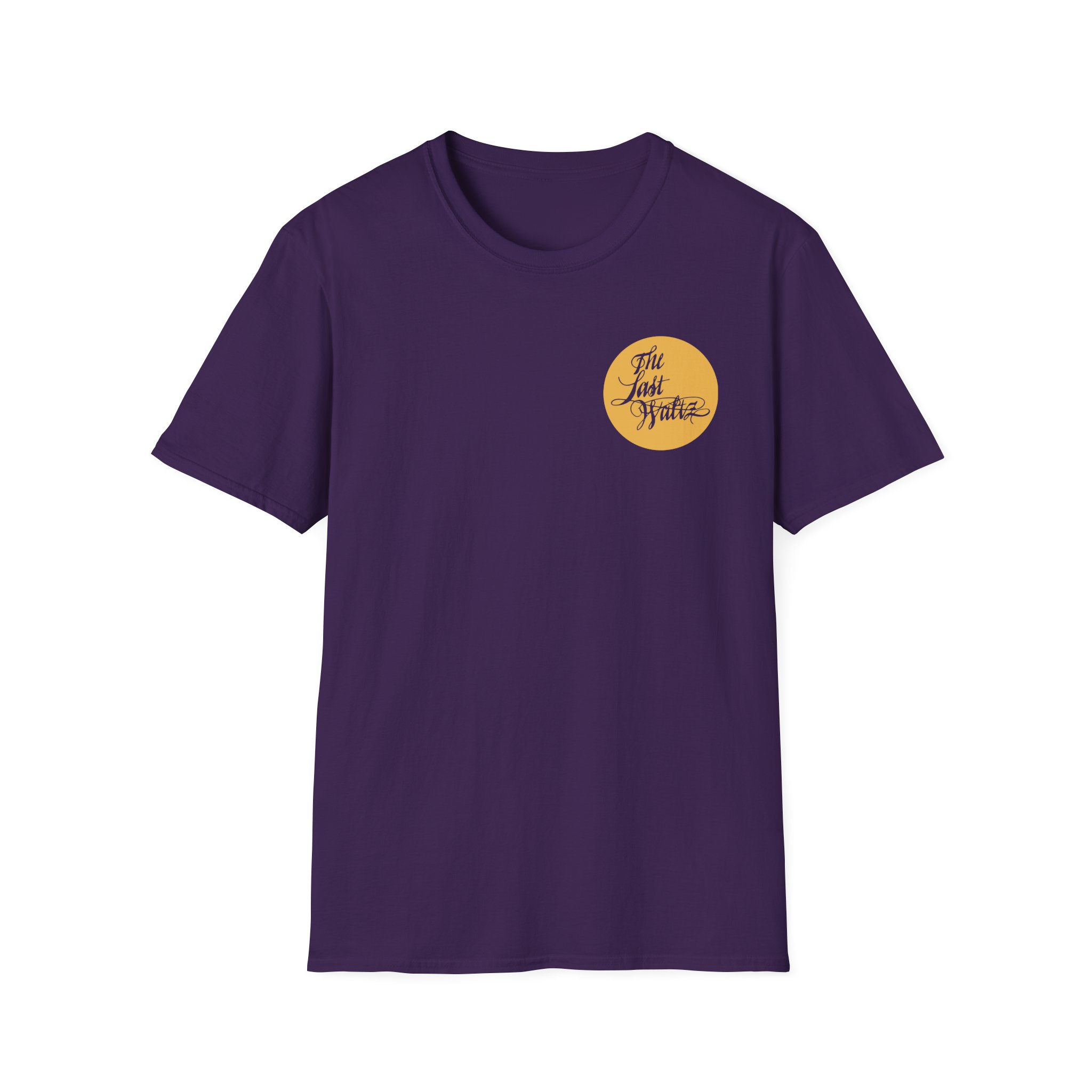 The Band the Last Waltz Pin Unisex Softstyle T-Shirt - Image 15