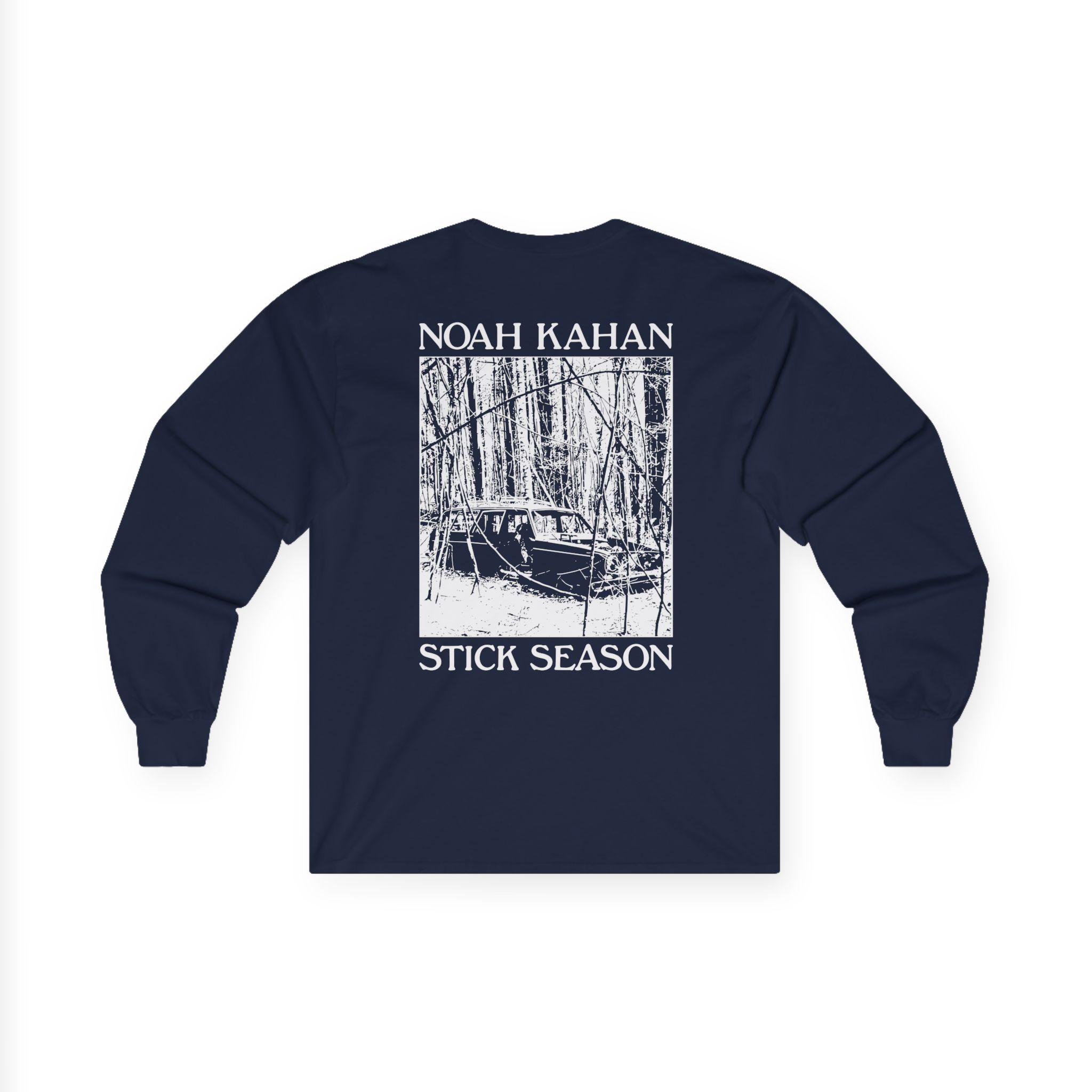 Noah Kahan Stick Season Blue Spruce Unisex Ultra Cotton Long Sleeve Tee - Image 14