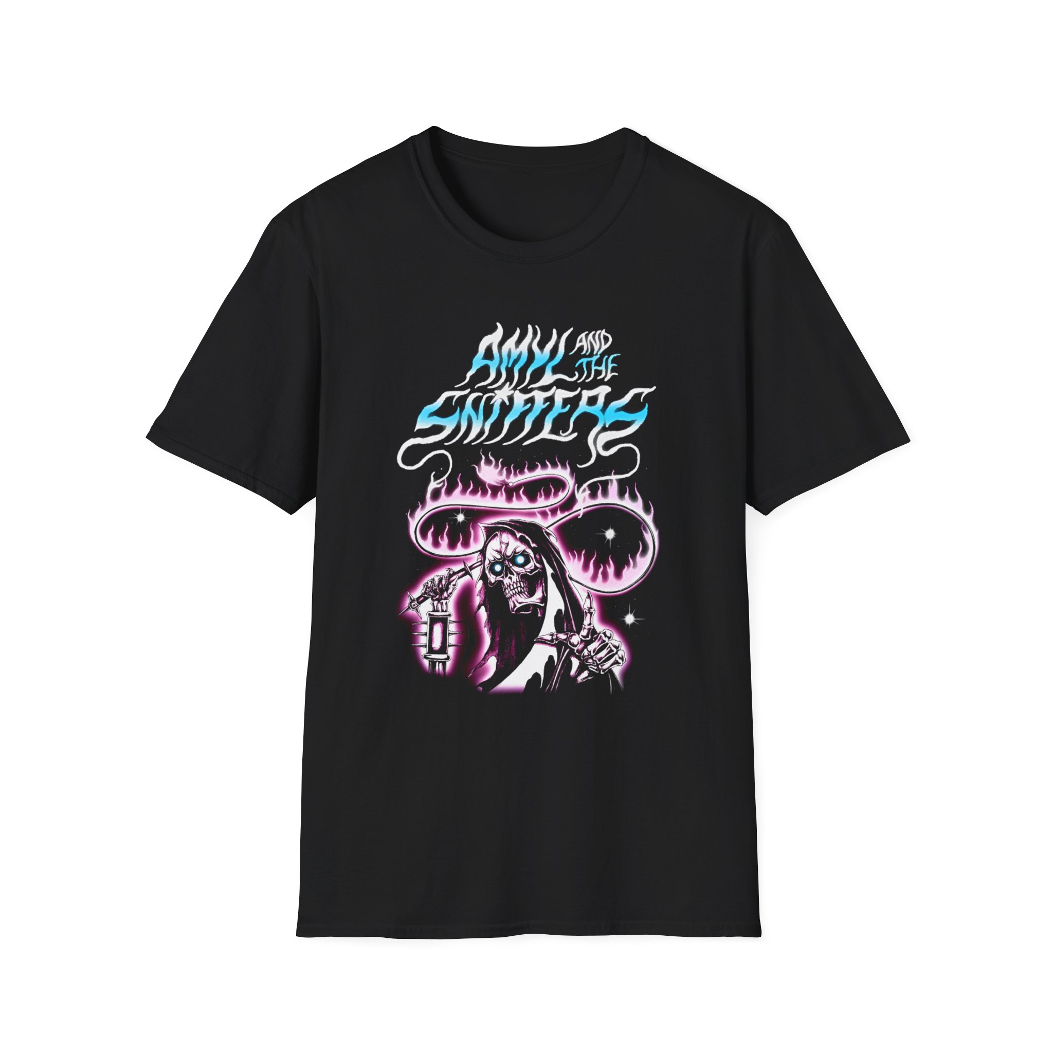 Amyl and the Sniffers Reaper Unisex Softstyle T-Shirt