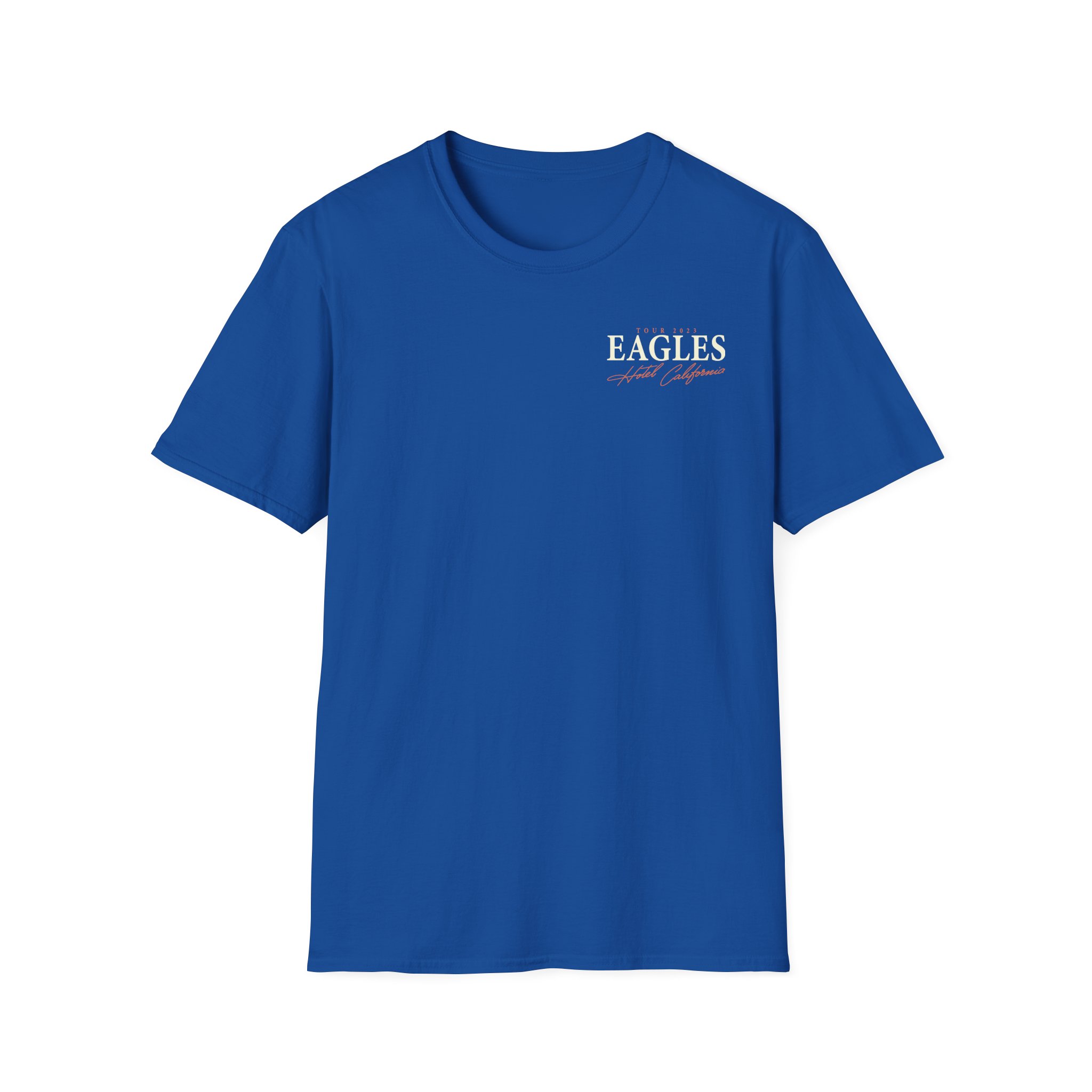 The Eagles Hotel California Unisex Softstyle T-Shirt - Image 7