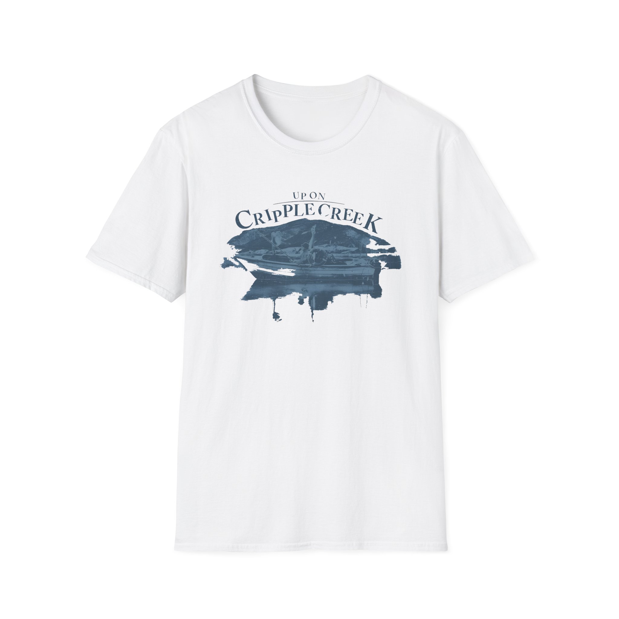 The Band Up on Cripple Unisex Softstyle T-Shirt - Image 3