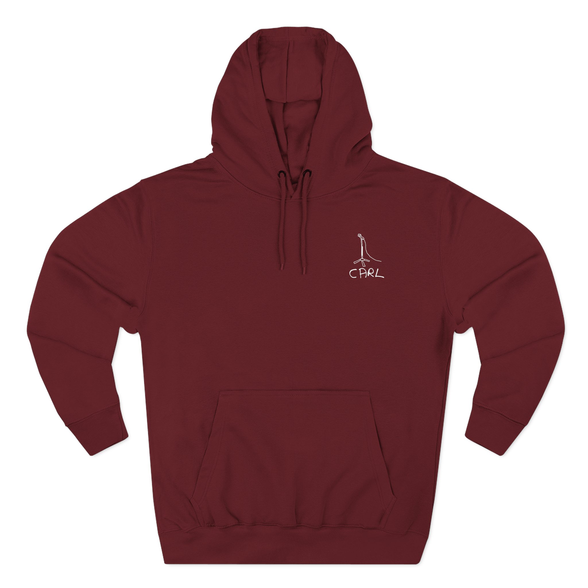 Carl Barron 2018 Black Tour Three-Panel Fleece Hoodie - Image 11