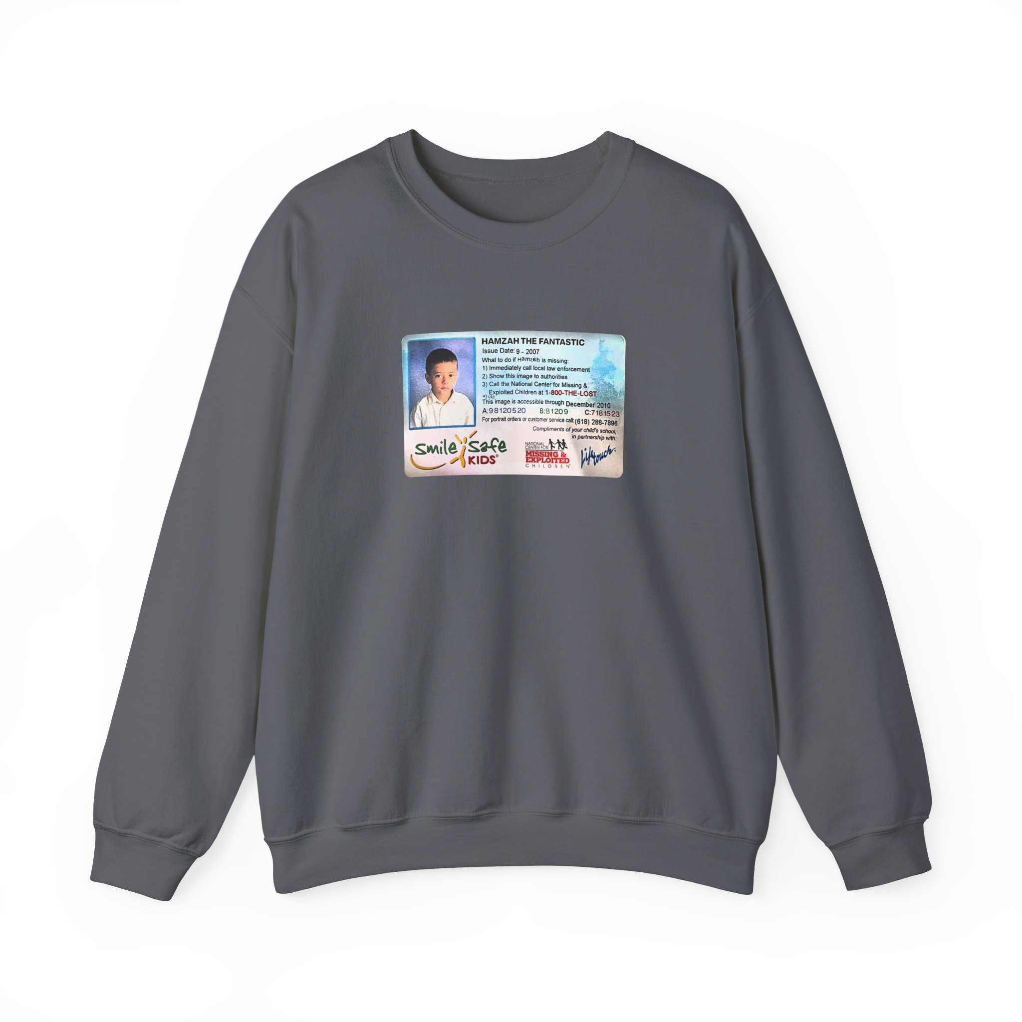 Slushy Noobz Smile Safe Kids Unisex Heavy Blend™ Crewneck Sweatshirt - Image 19