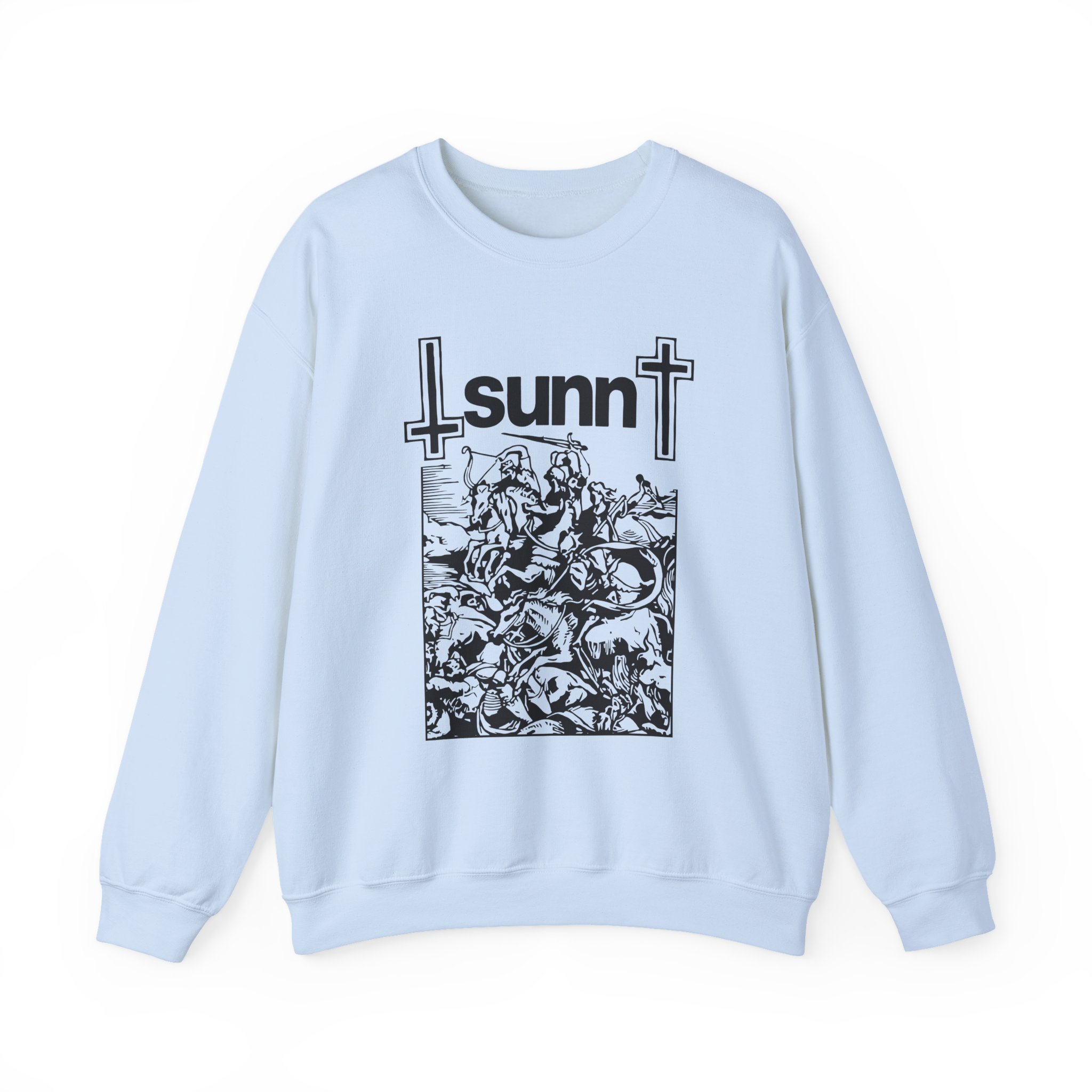 Sunn O Flight of the Behemoth Unisex Heavy Blend™ Crewneck Sweatshirt - Image 11
