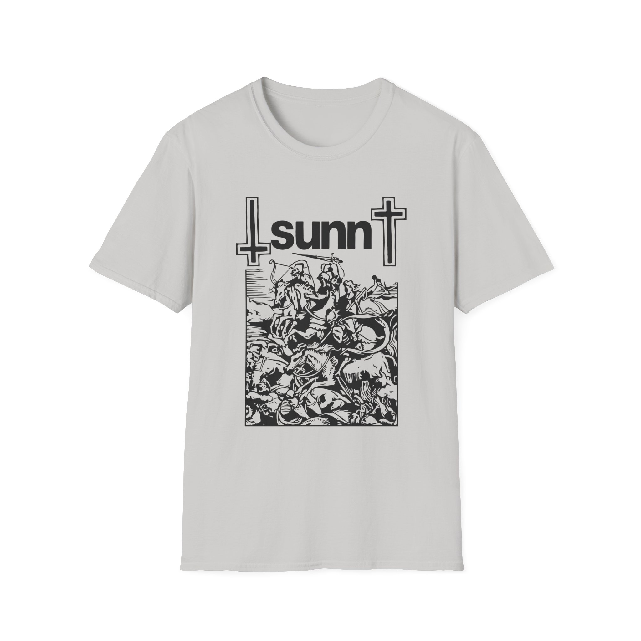 Sunn O Flight of the Behemoth Unisex Softstyle T-Shirt - Image 7