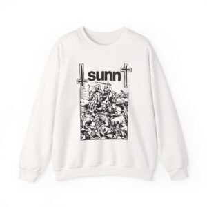 Sunn O Flight of the Behemoth Unisex Heavy Blend™ Crewneck Sweatshirt