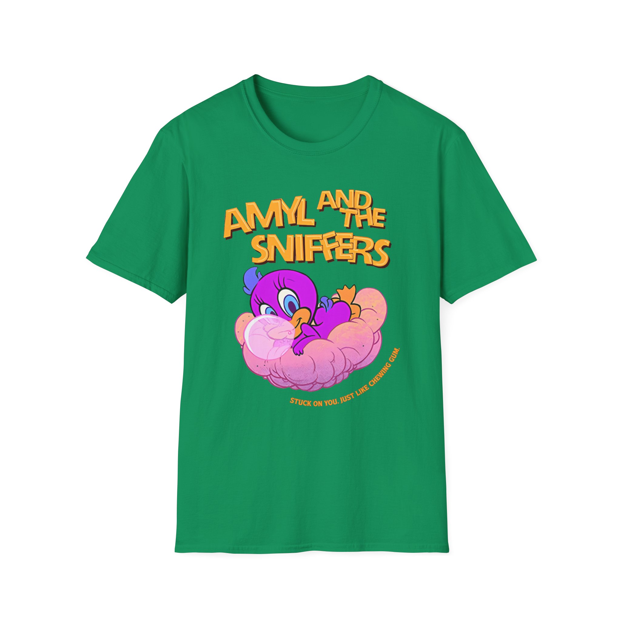 Amyl and the Sniffers Stuck On You Baby Unisex Softstyle T-Shirt - Image 15