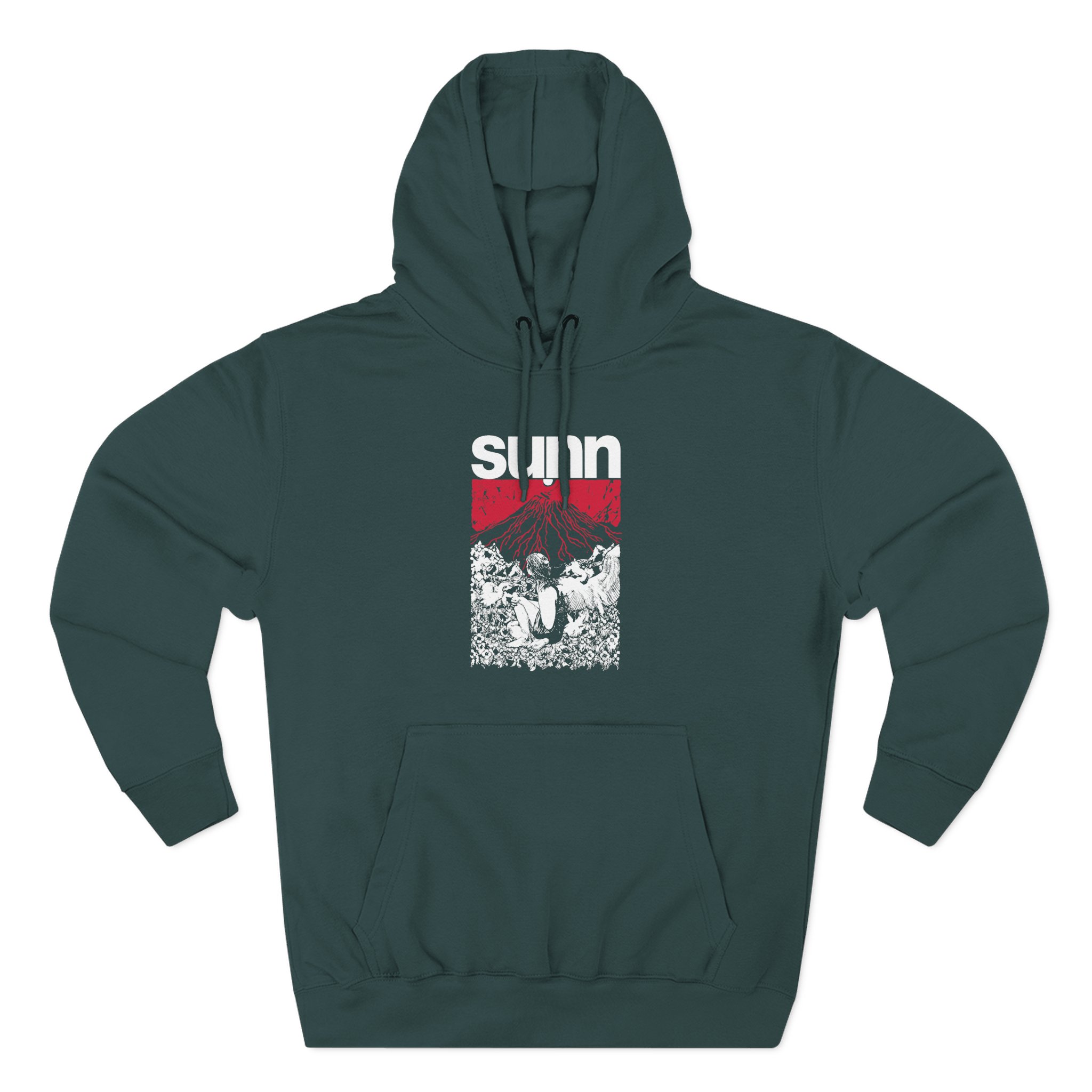 Sunn O Caroline Harrison Volcano Three-Panel Fleece Hoodie - Image 5