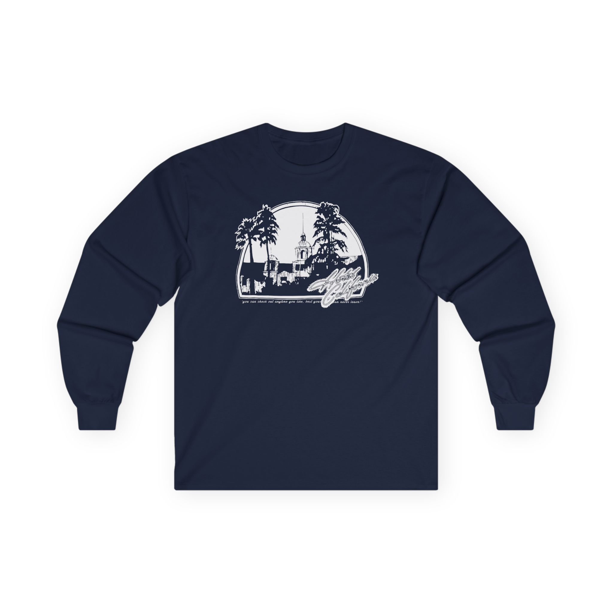 The Eagles Hotel California Unisex Ultra Cotton Long Sleeve Tee - Image 11