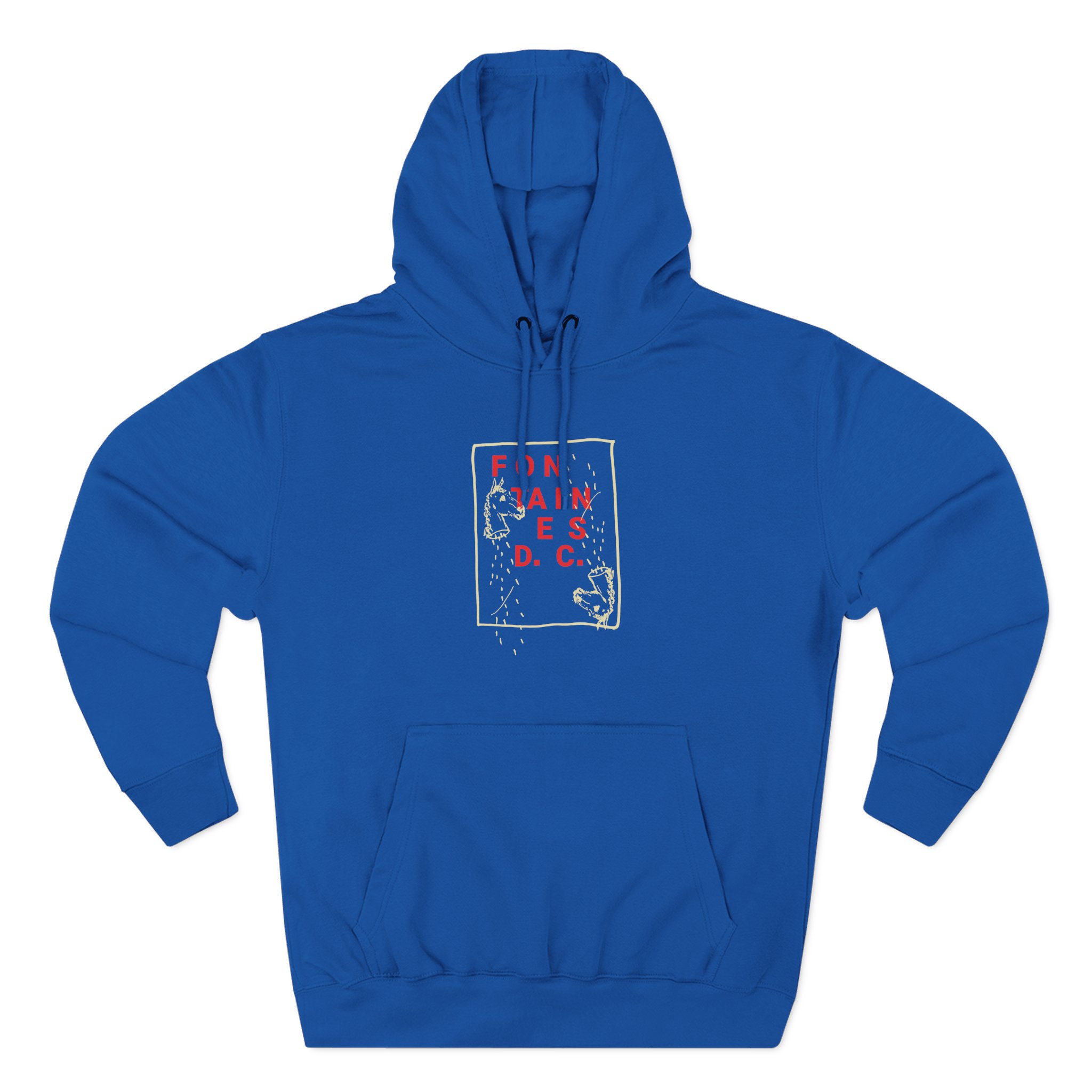 Fontaines Horse Head Three-Panel Fleece Hoodie - Image 9