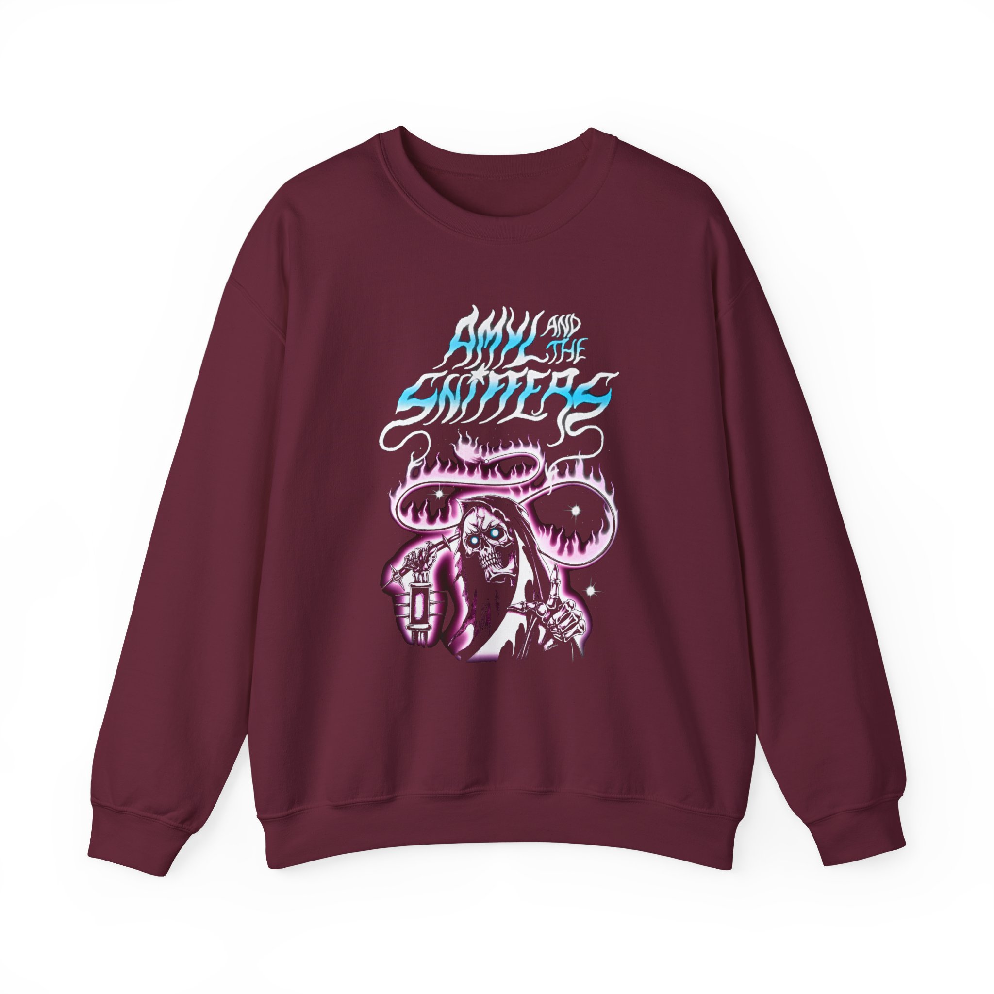 Amyl and the Sniffers Reaper Unisex Heavy Blend™ Crewneck Sweatshirt - Image 3