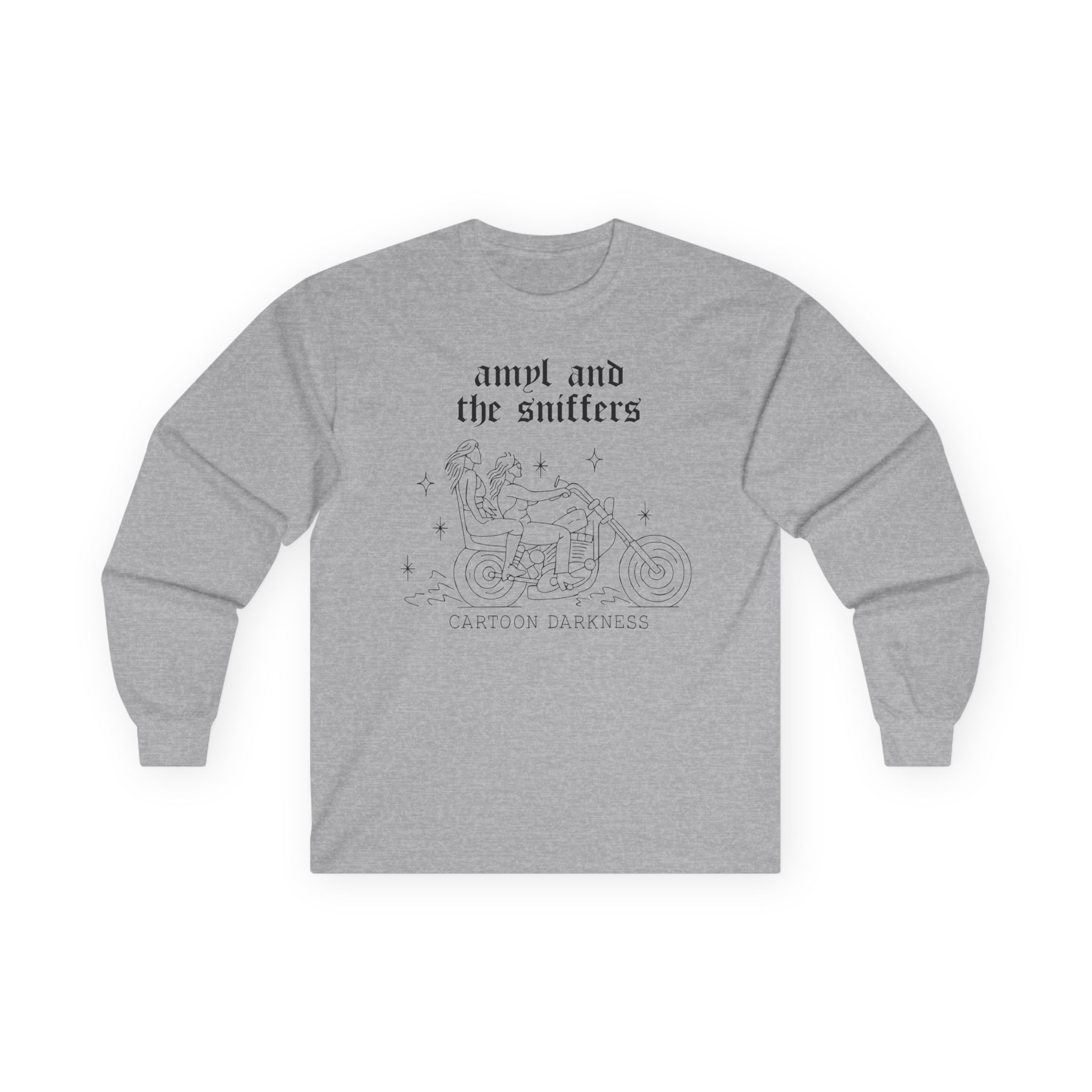 Amyl and the Sniffers Motorbike Unisex Ultra Cotton Long Sleeve Tee - Image 5