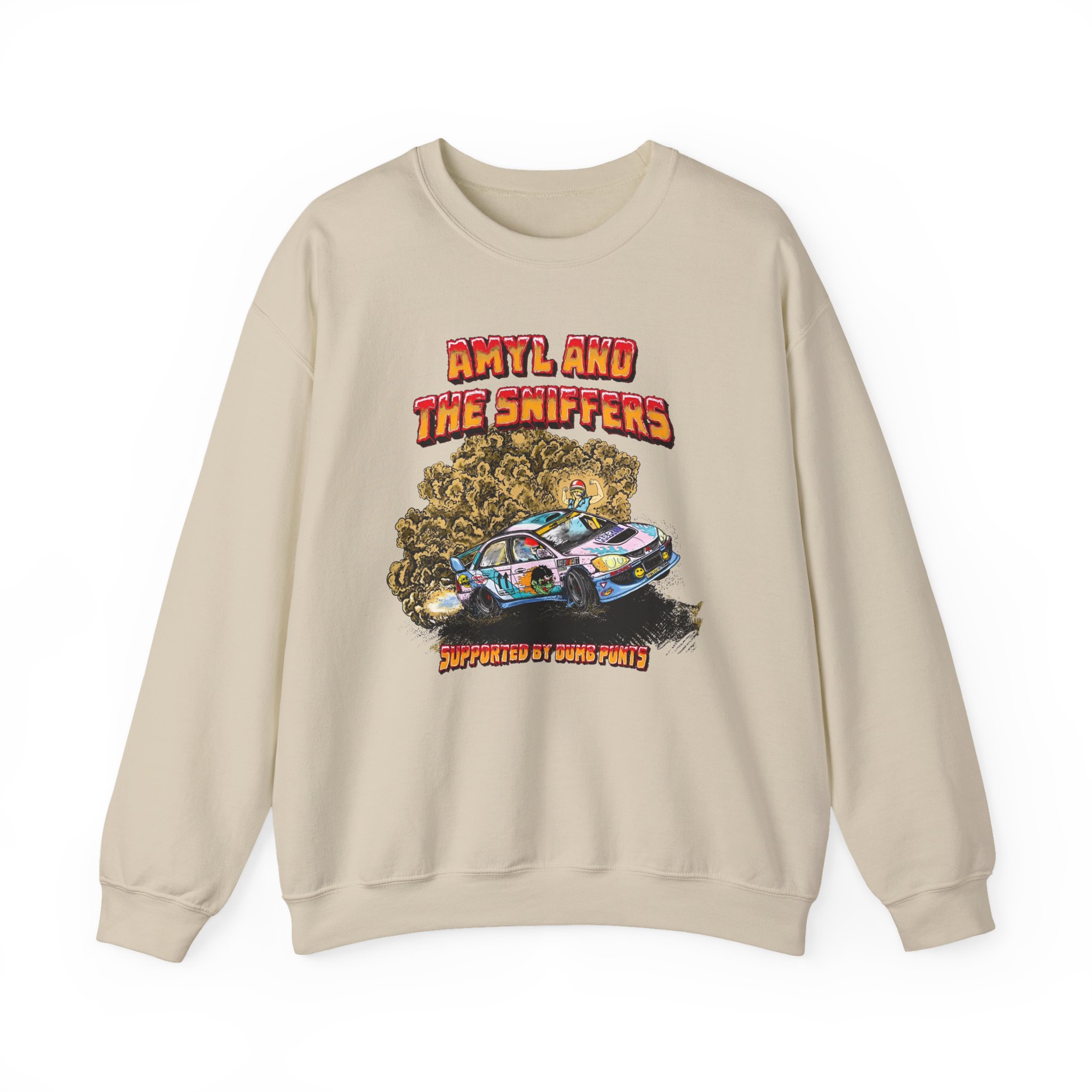 Amyl and the Sniffers Unisex Heavy Blend™ Crewneck Sweatshirt - Image 5