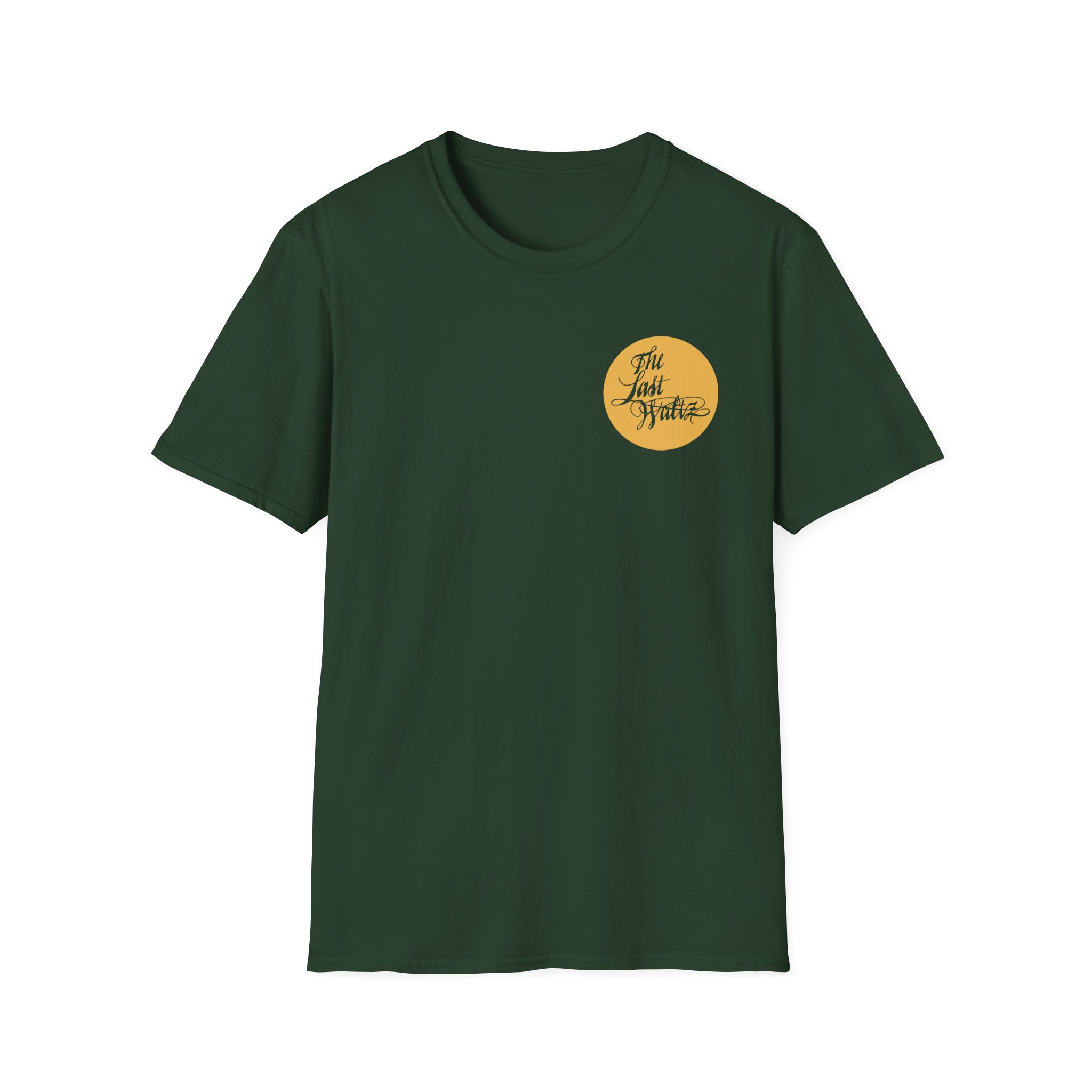 The Band the Last Waltz Pin Unisex Softstyle T-Shirt - Image 9