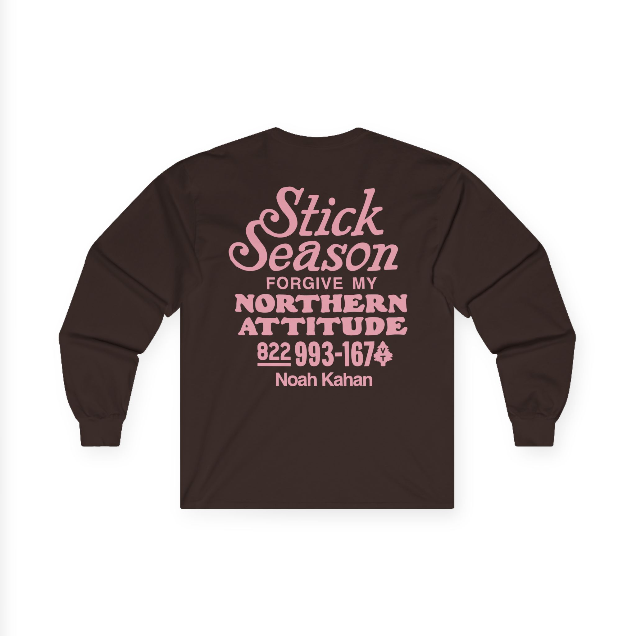 Noah Kahan Northern Attitude Unisex Ultra Cotton Long Sleeve Tee - Image 4