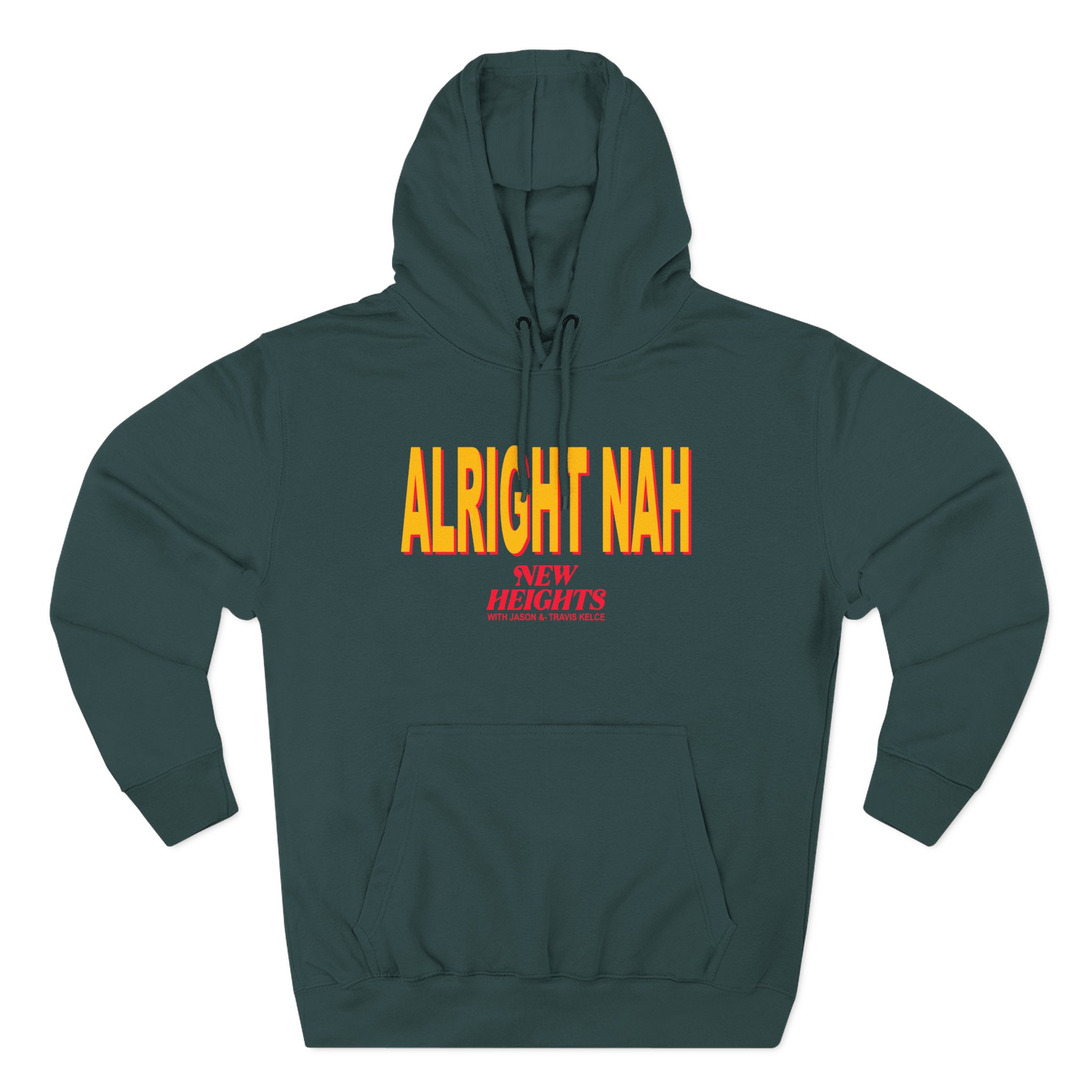 Alright Nah New Heights Three-Panel Fleece Hoodie - Image 3