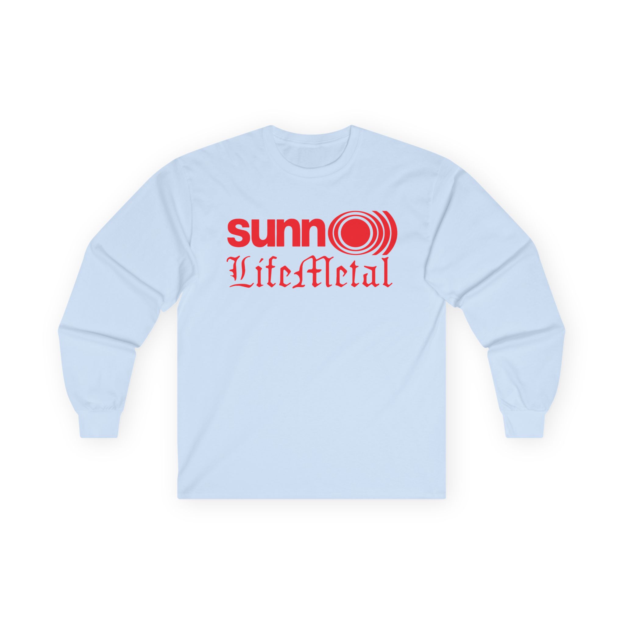 Sunn O Life Metal Logo Unisex Ultra Cotton Long Sleeve Tee - Image 15