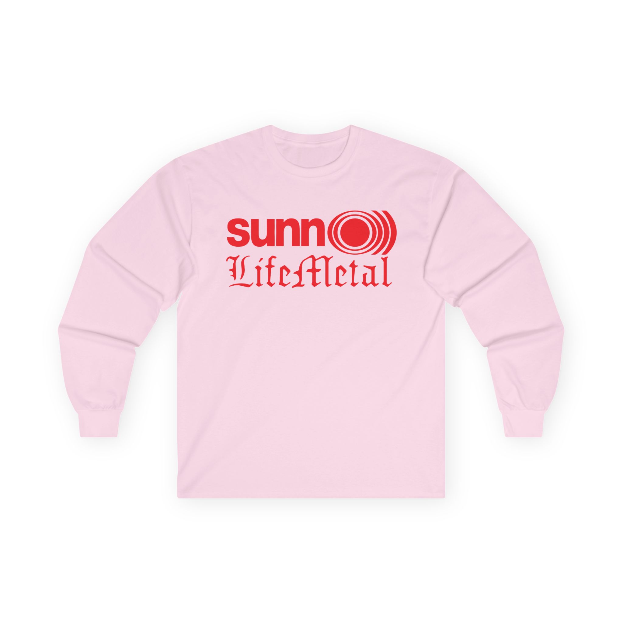 Sunn O Life Metal Logo Unisex Ultra Cotton Long Sleeve Tee - Image 25