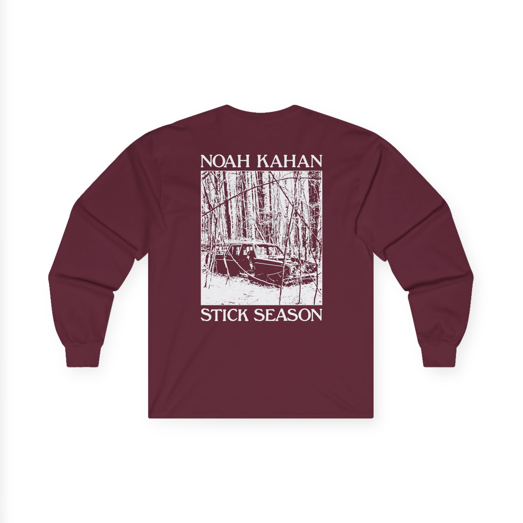 Noah Kahan Stick Season Blue Spruce Unisex Ultra Cotton Long Sleeve Tee - Image 4