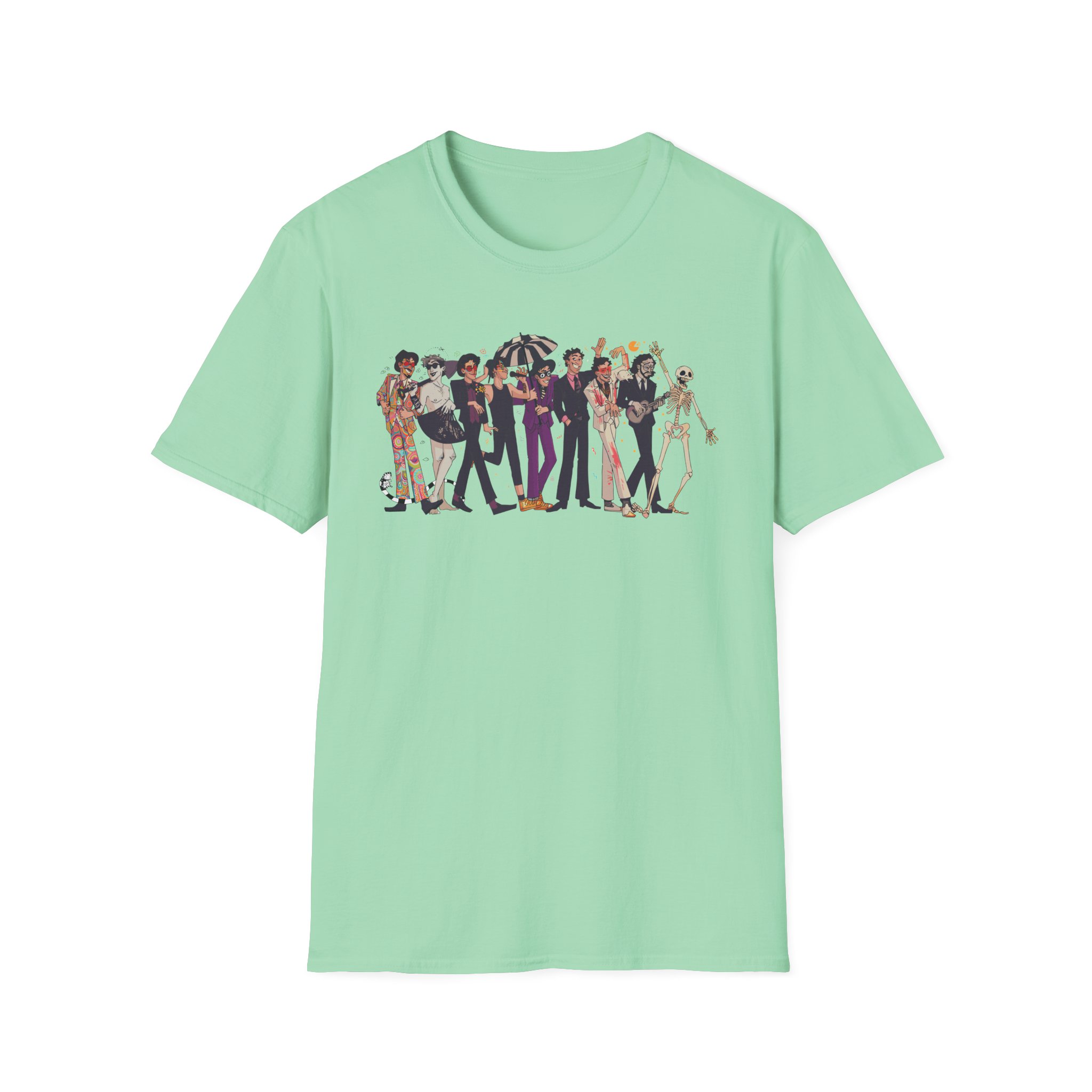 Will Wood Death of the Author Unisex Softstyle T-Shirt - Image 11