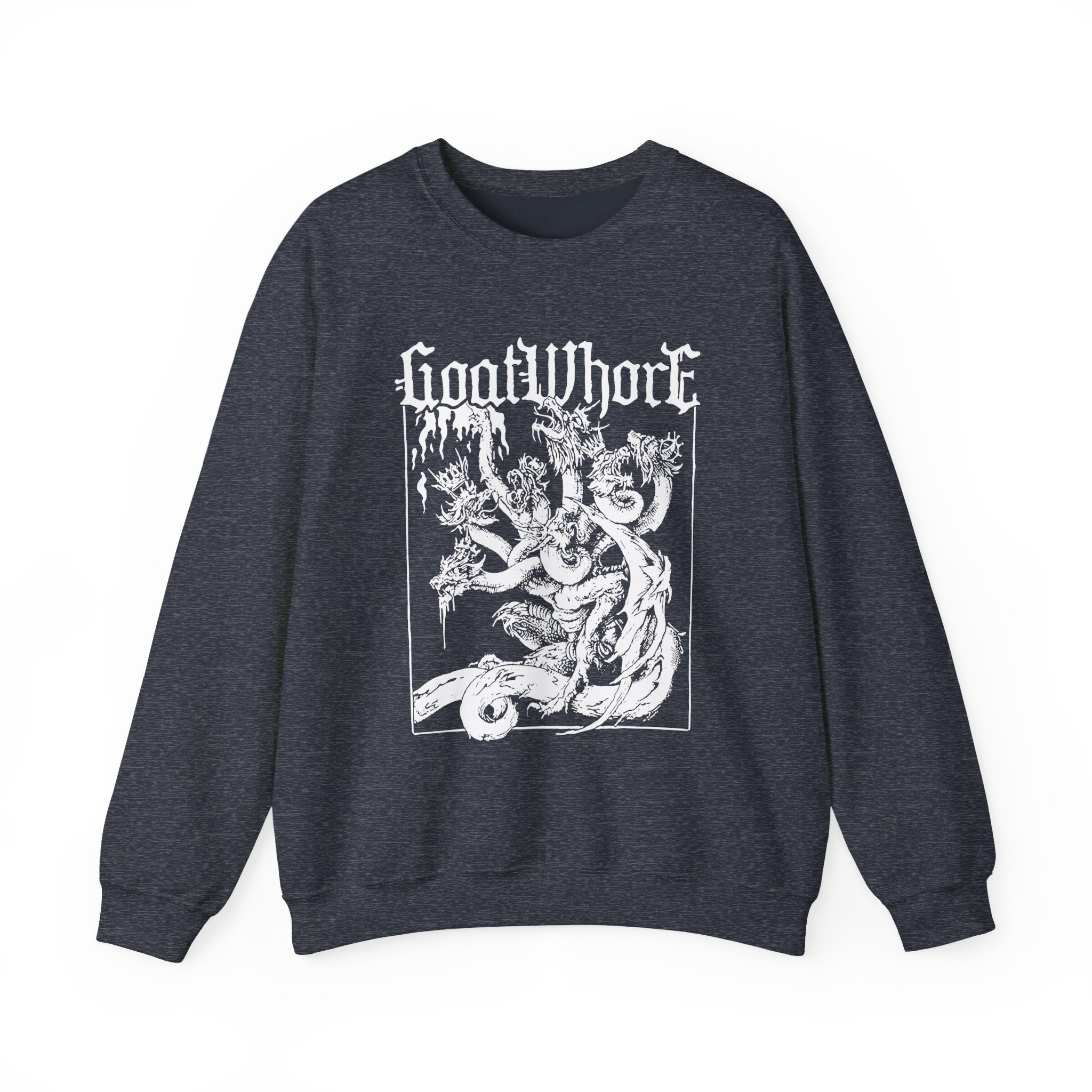 Goatwhore Unisex Heavy Blend™ Crewneck Sweatshirt - Image 7