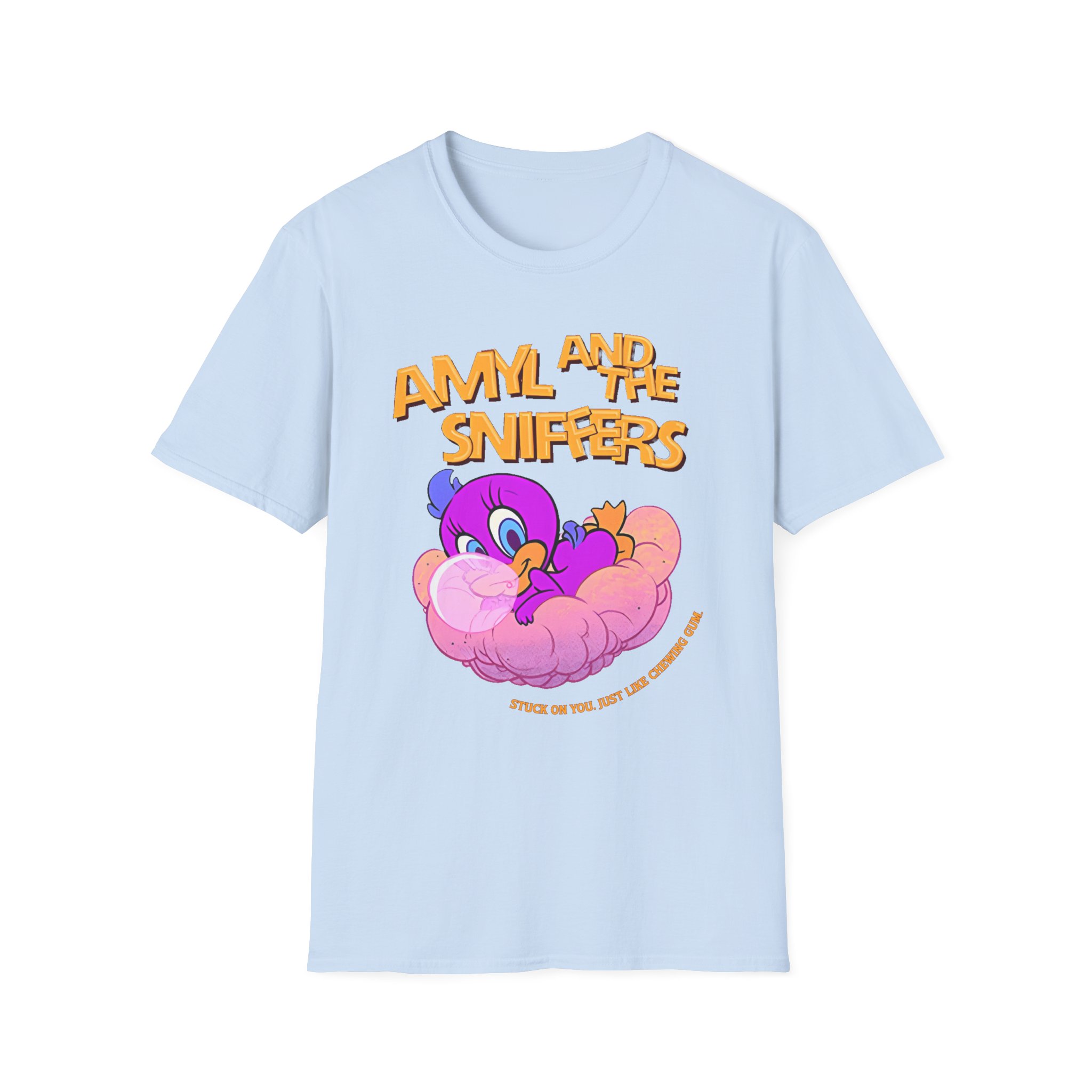 Amyl and the Sniffers Stuck On You Baby Unisex Softstyle T-Shirt - Image 19