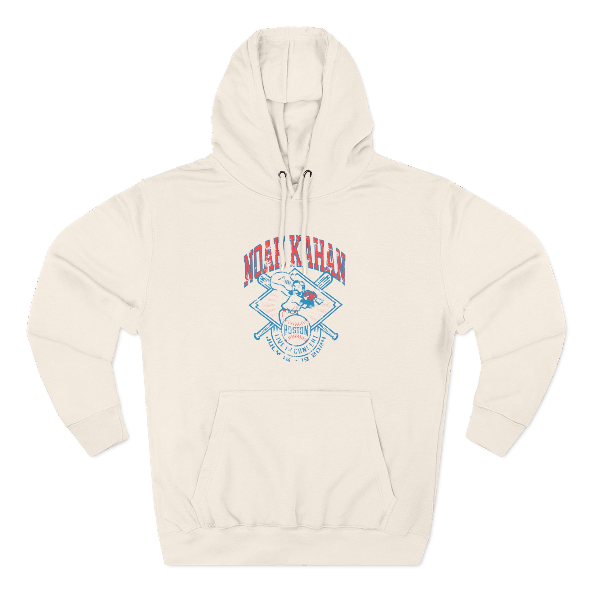 Noah Kahan Fenway Fanatic Three-Panel Fleece Hoodie - Image 3