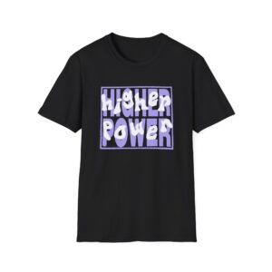 Higher Power Purple Logo Unisex Softstyle T-Shirt