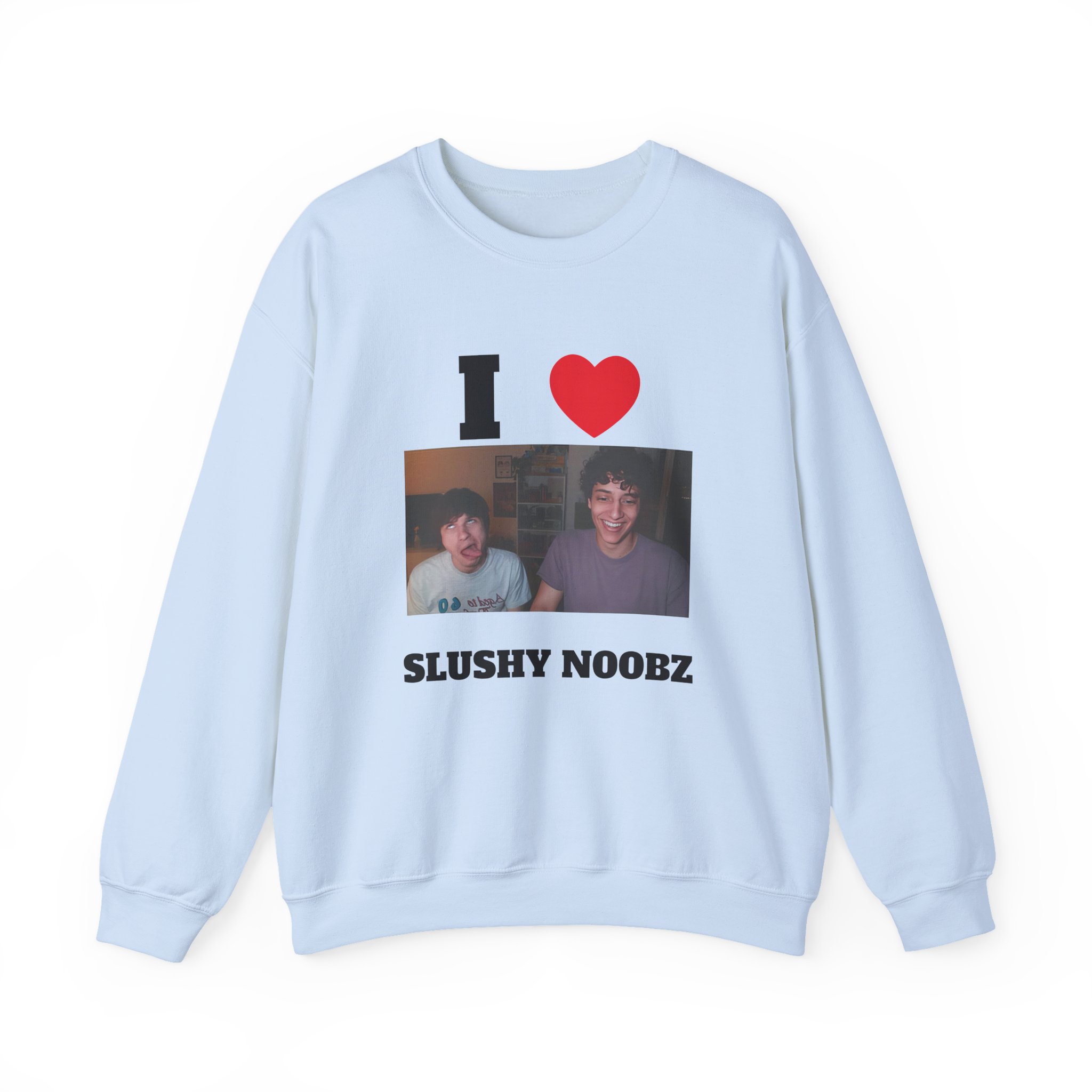 Slushy Noobz I Heart Unisex Heavy Blend™ Crewneck Sweatshirt - Image 11